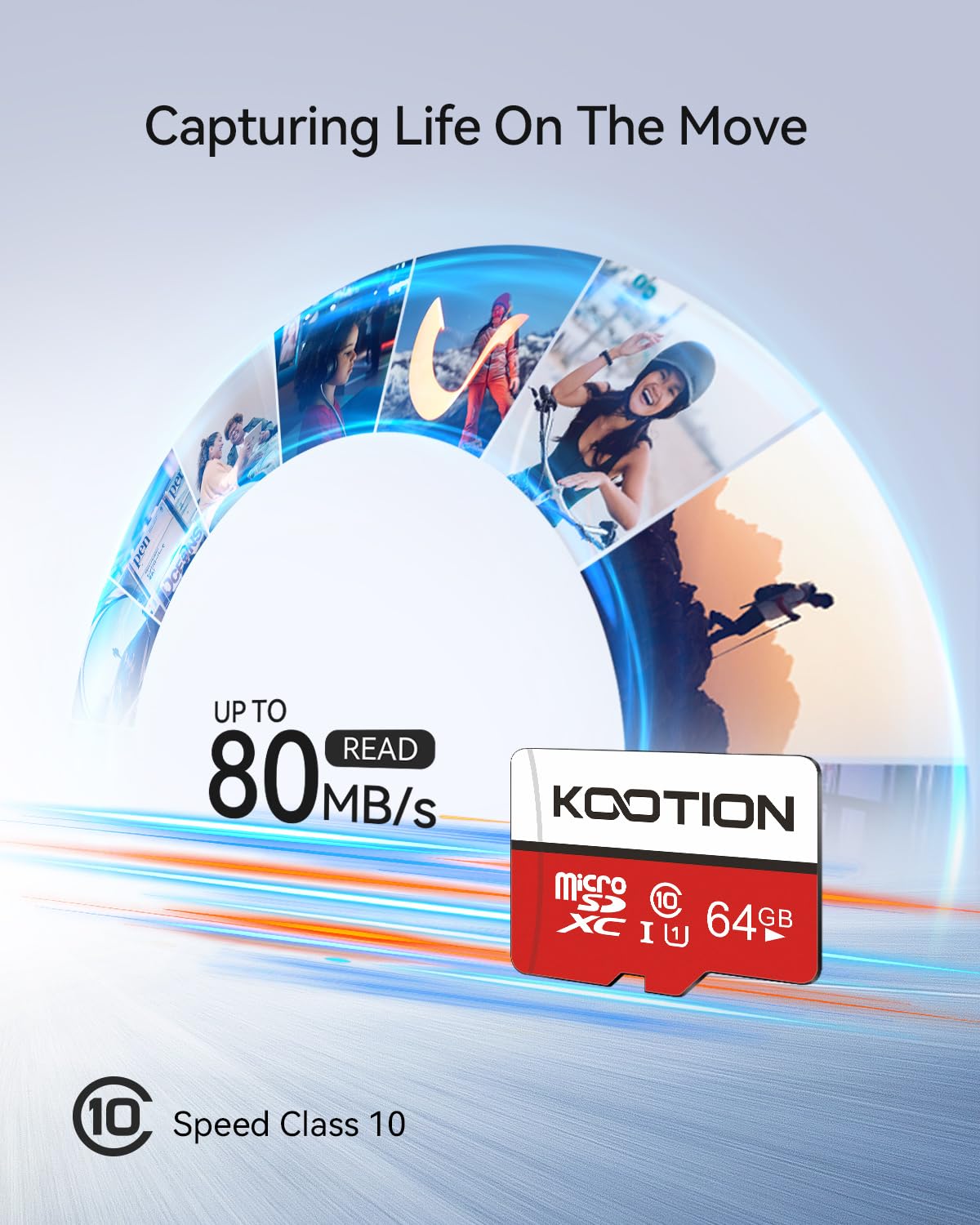 64GB Micro SD Card 2 Pack Ultra Micro SDXC Memory U1 Card Class 10 Micro SD 64GB High Speed TF Mini SD R Flash, C10, U1, 64 GB (2 Pack) 🍁 All In One Marketplace Canada