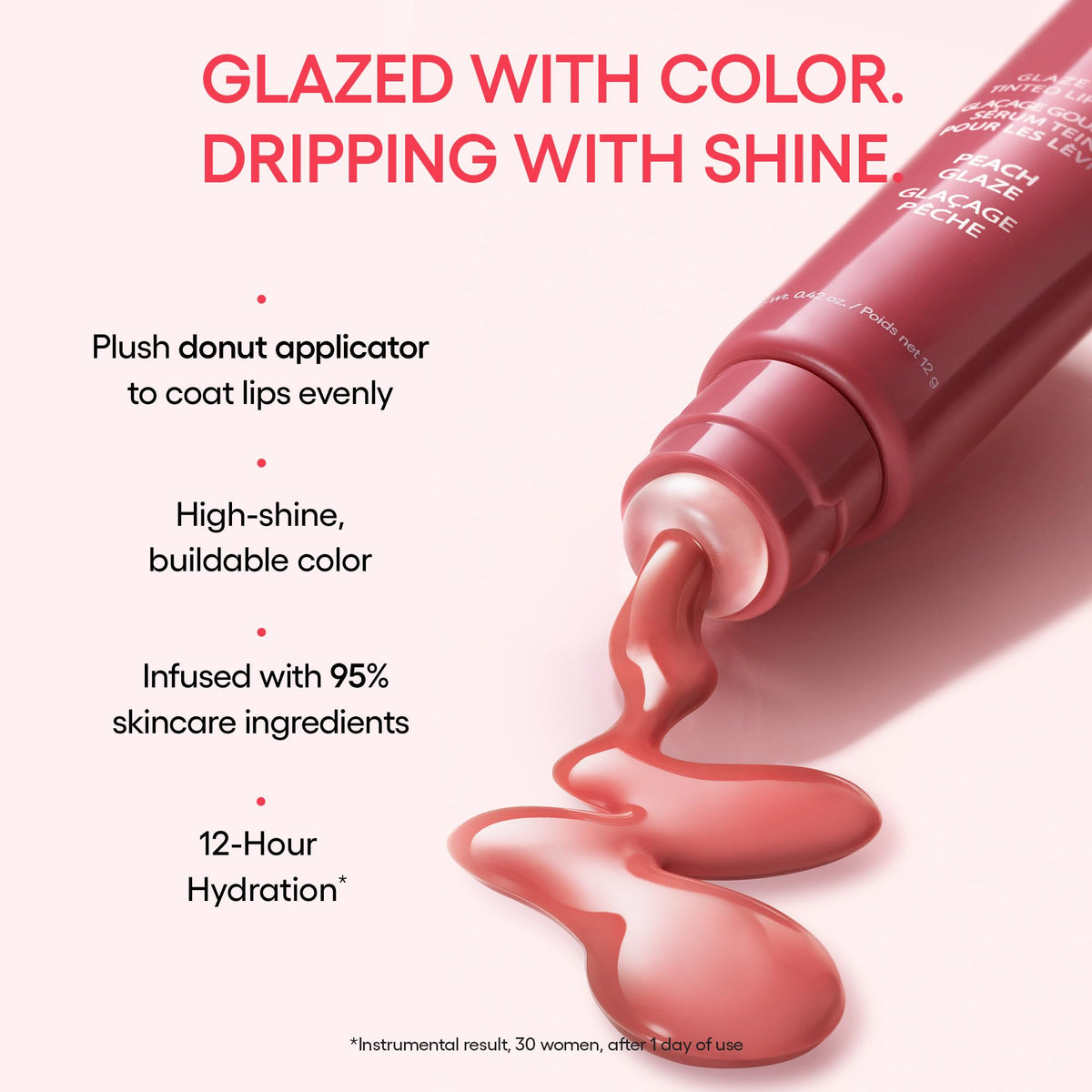 LANEIGE Glaze Craze Tinted Lip Serum, Raspberry Jam: Hydrating Lip Serum for Glossy, Nourished Lips with Plumping Polypeptides 🍁 All In One Marketplace Canada