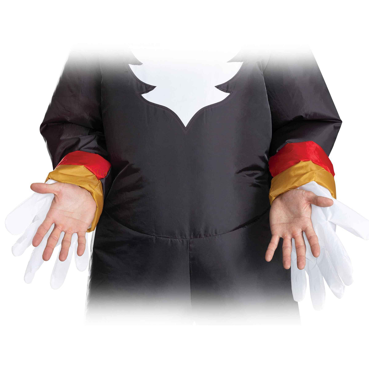 Sonic Shadow Adult Inflatable Costume, Officially Licensed Air Inflating Halloween Outfit for Grown Ups