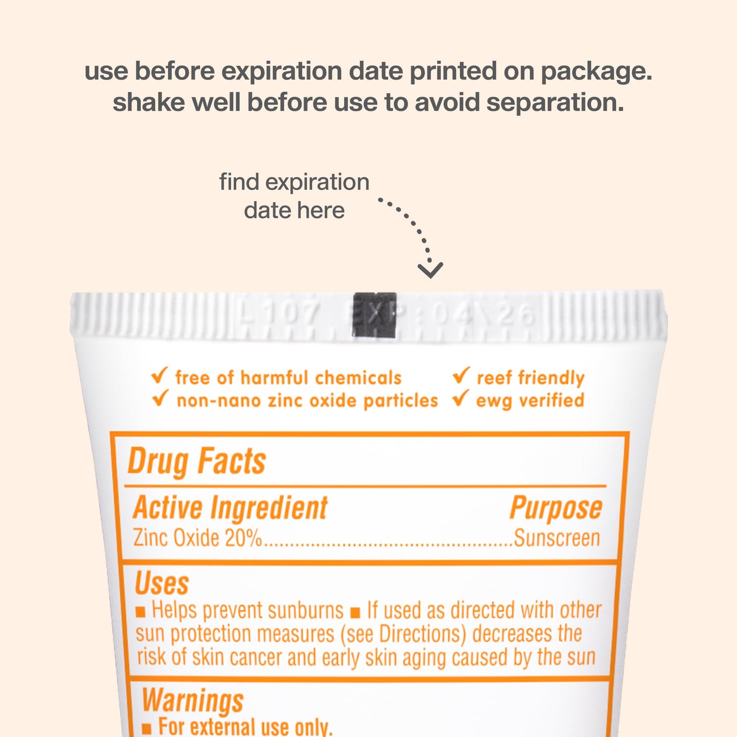 Thinkbaby SPF 50 plus Baby Mineral Sunscreen – Safe, Natural Sunblock for Babies - Water Resistant – Broad Spectrum – Baby Sunscreen Lotion, 3 Oz/89ml 🍁 All In One Marketplace Canada