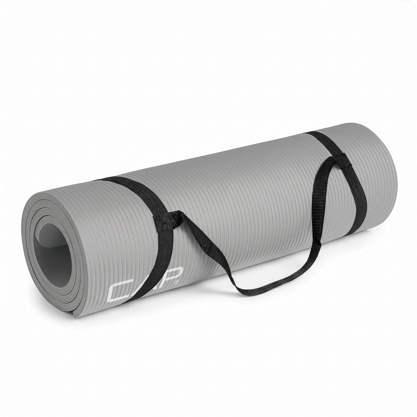 CAP Barbell High Density Exercise Mat with strap, 68"x24" 12mm - Gray 🍁 All In One Marketplace Canada