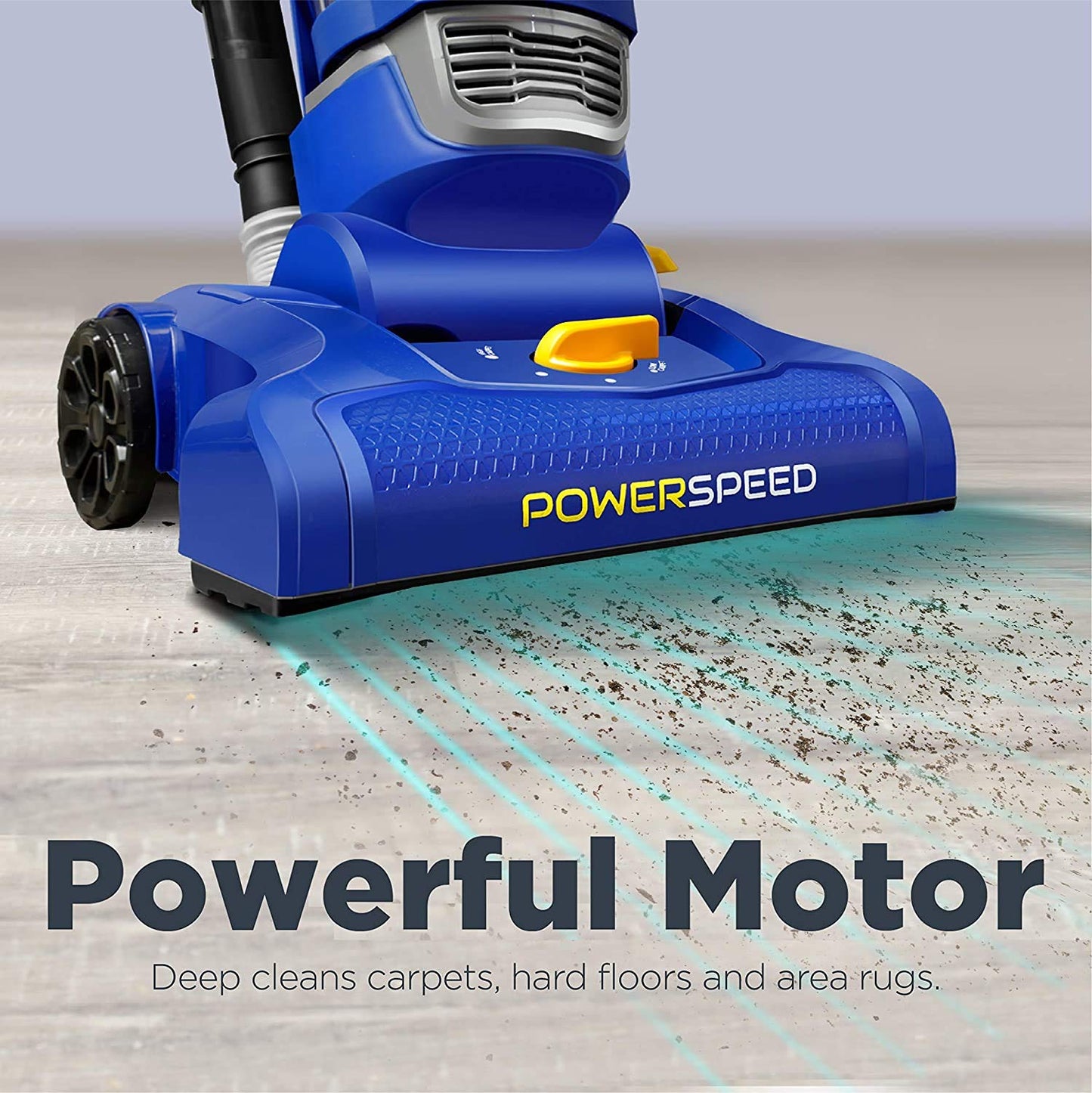 Eureka Powerful Bagless Upright Vacuum Cleaners for Home Pets, Lightweight Household Vacuum Cleaner for Carpet and Hard Floor, PowerSpeed NEU182C with 5 Height Adjustment, Blue 🍁 All In One Marketplace Canada