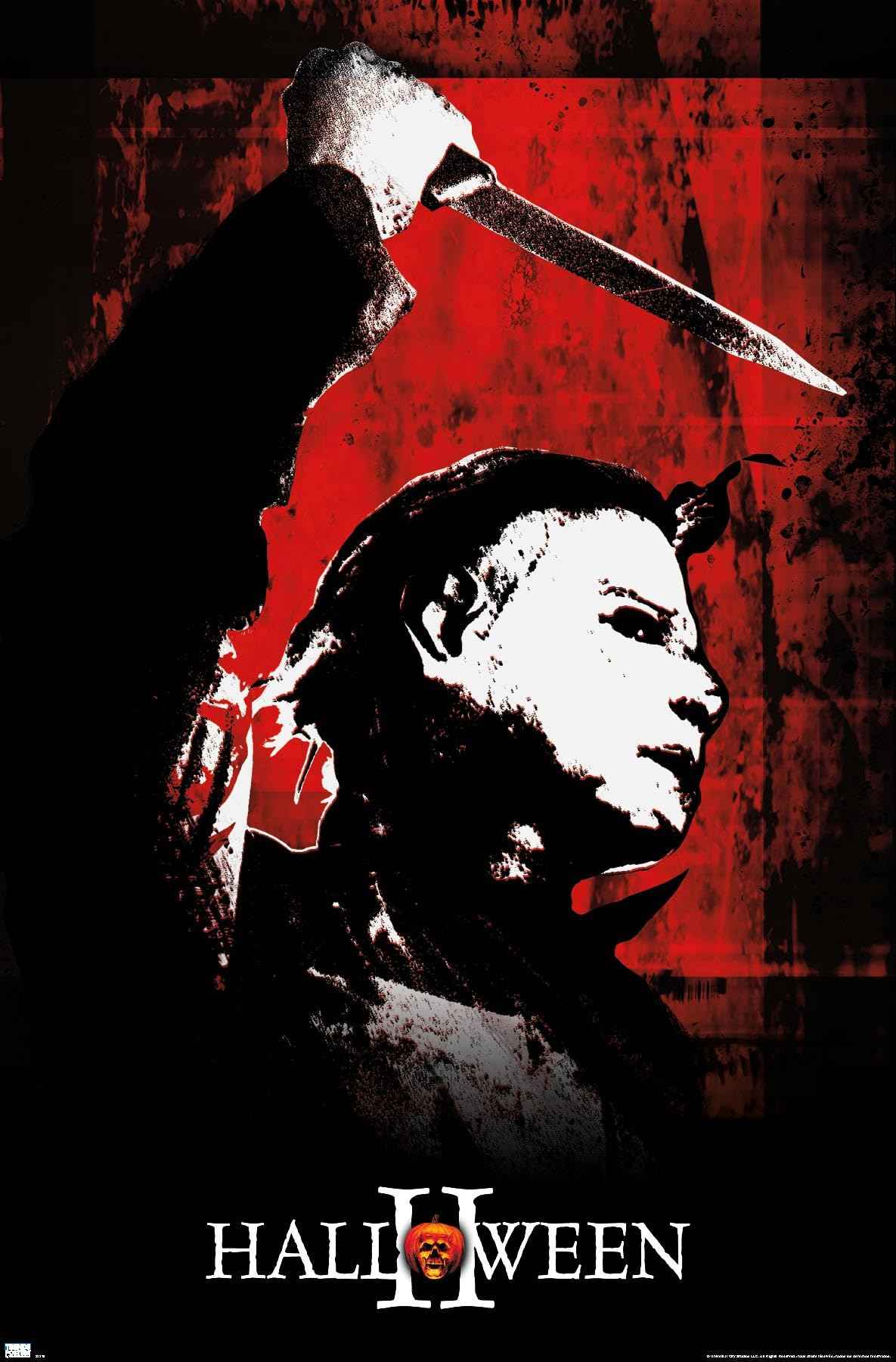 Halloween II - Red Wall Poster