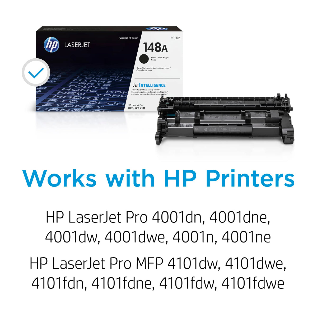 HP Original 148A Black LaserJet Toner Cartridge 🍁 All In One Marketplace Canada