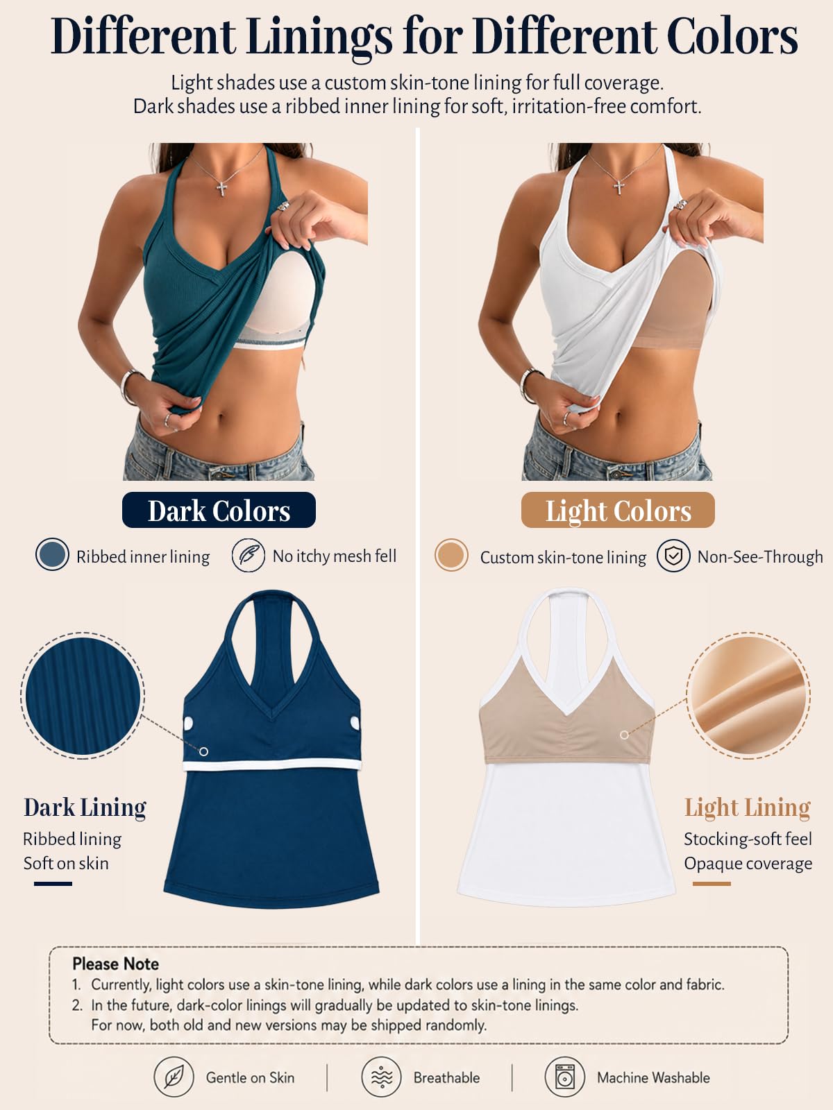 Danysu V Neck Cotton Tank Tops with Built-in Shelf Bra Sleeveless Racerback Fitted Basic Cami Shirts Black M 🍁 All In One Marketplace Canada