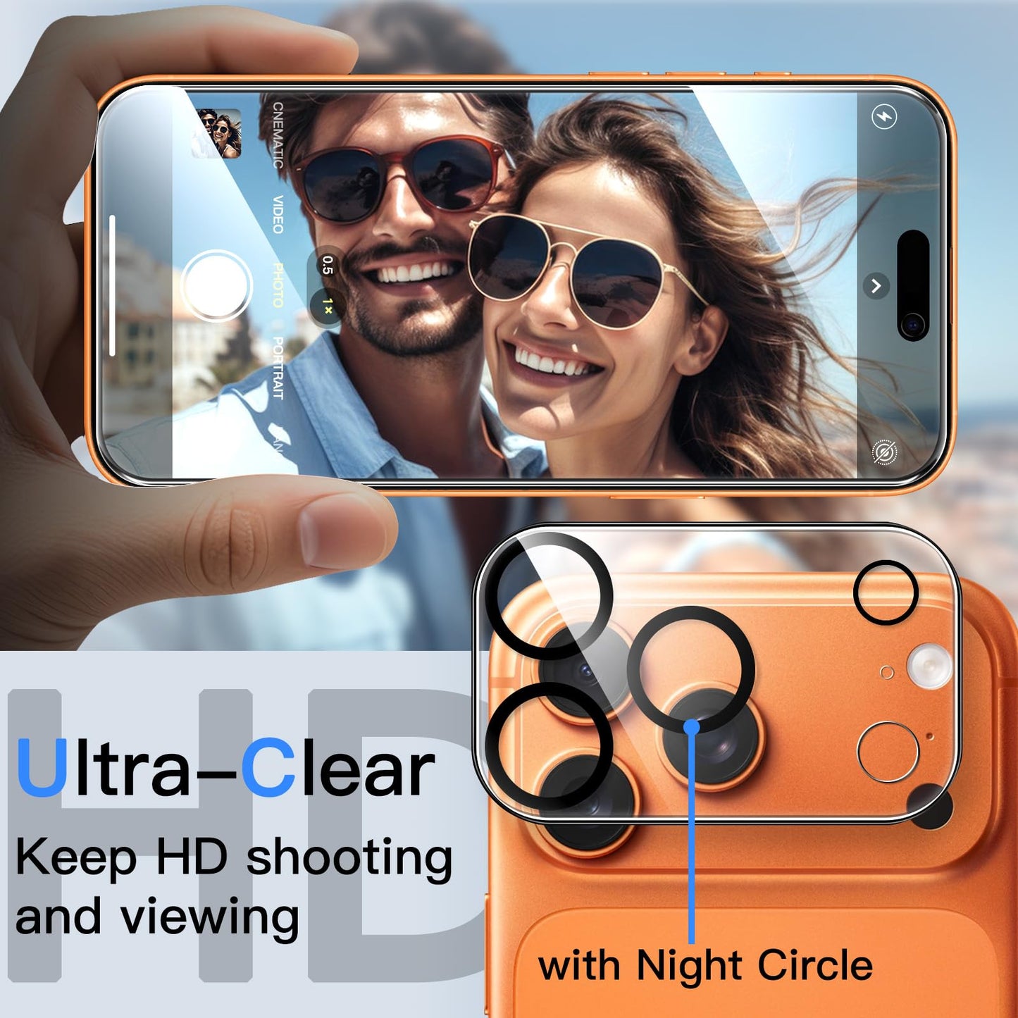 JETech Privacy Screen Protector for iPhone 17 Pro Max 6.9-Inch with Camera Lens Protector, Anti-Spy Tempered Glass Film, Easy Installation Tool, 2-Pack Each 🍁 All In One Marketplace Canada