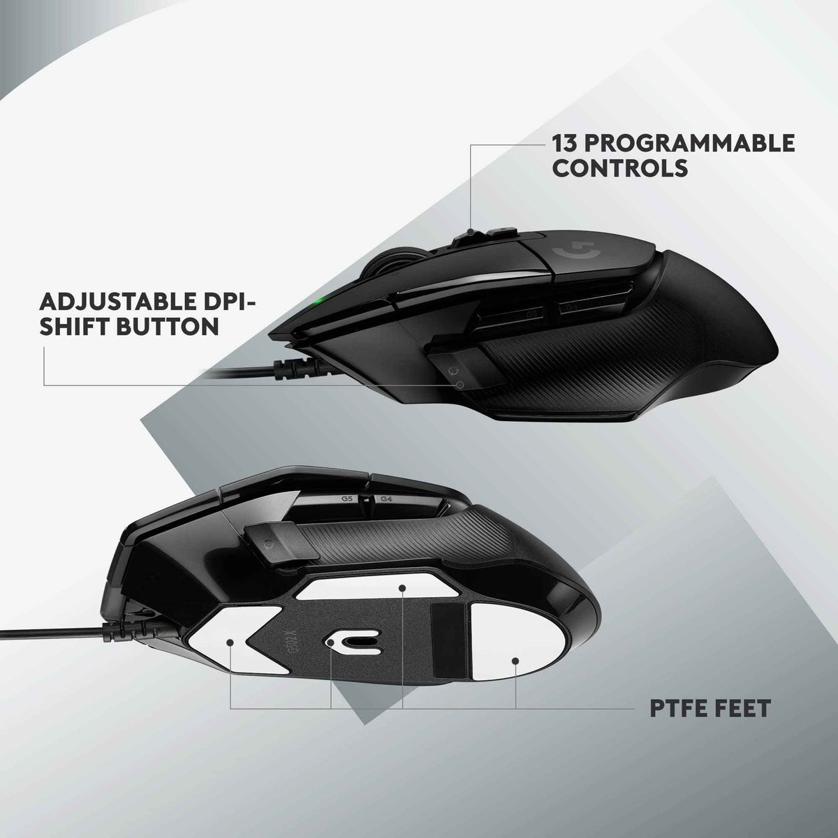 Logitech G502 X Wired Gaming Mouse - Black 🍁 All In One Marketplace Canada