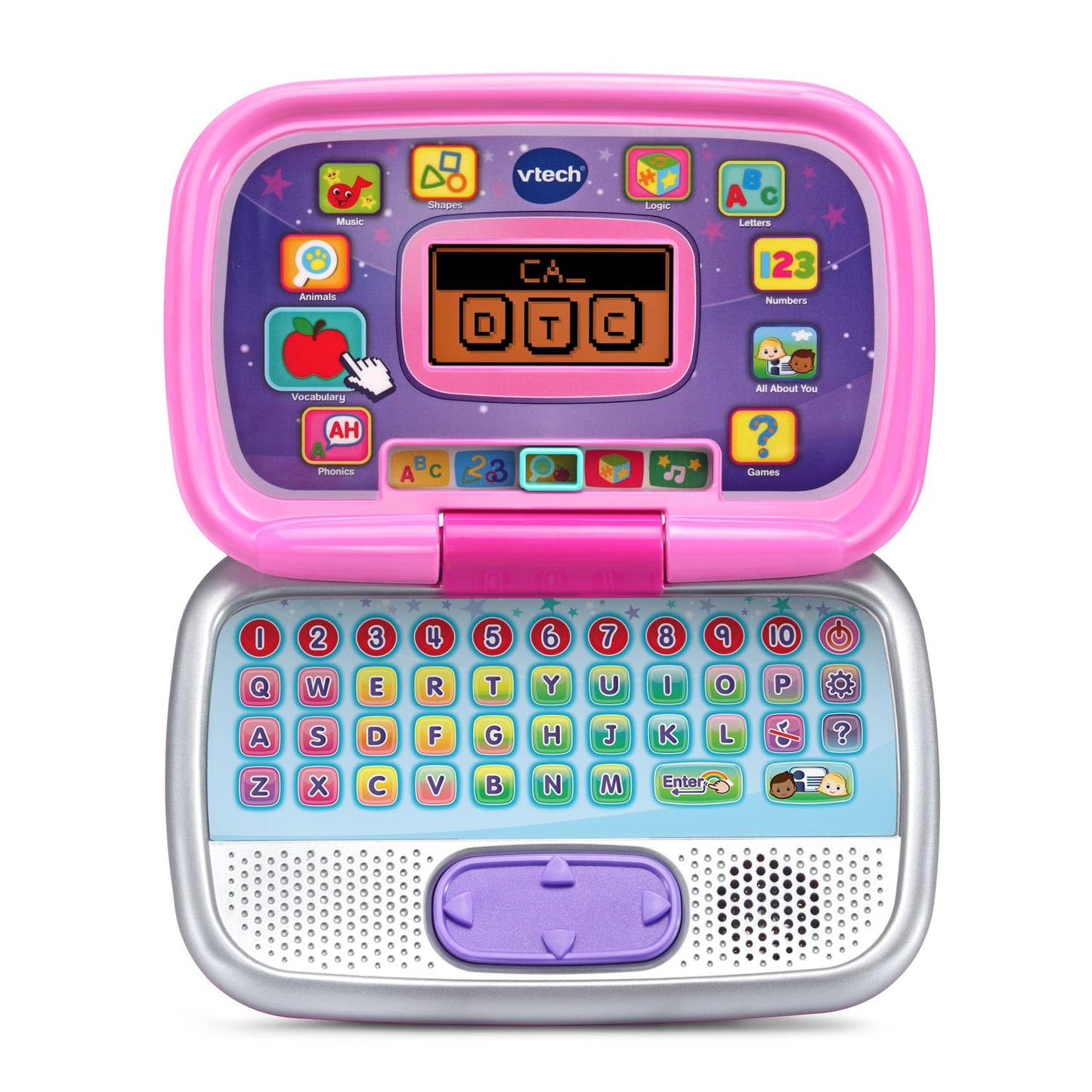 VTech Play Smart Preschool Laptop, Pink (English Version) 🍁 All In One Marketplace Canada