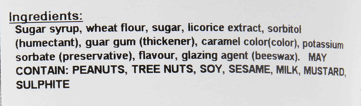Yupik Finnish Soft Black Licorice Bites, 1 kg , 6 Count, Soft & Chewy Candy, Original Sweet Licorice Flavor, Fun Treat, Delicious Snack, Halloween Treats, Ideal for Gifting & Holidays