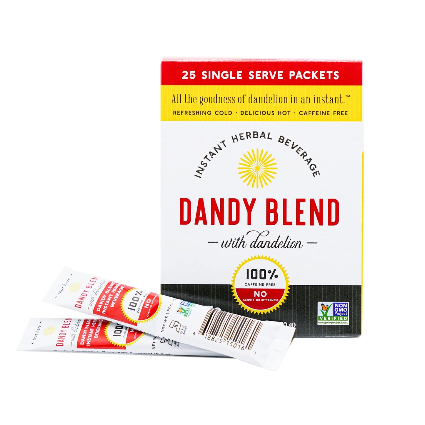 Dandy Blend Instant Dandelion Beverage, 25 Single Serving Pouches, 200g 🍁 All In One Marketplace Canada