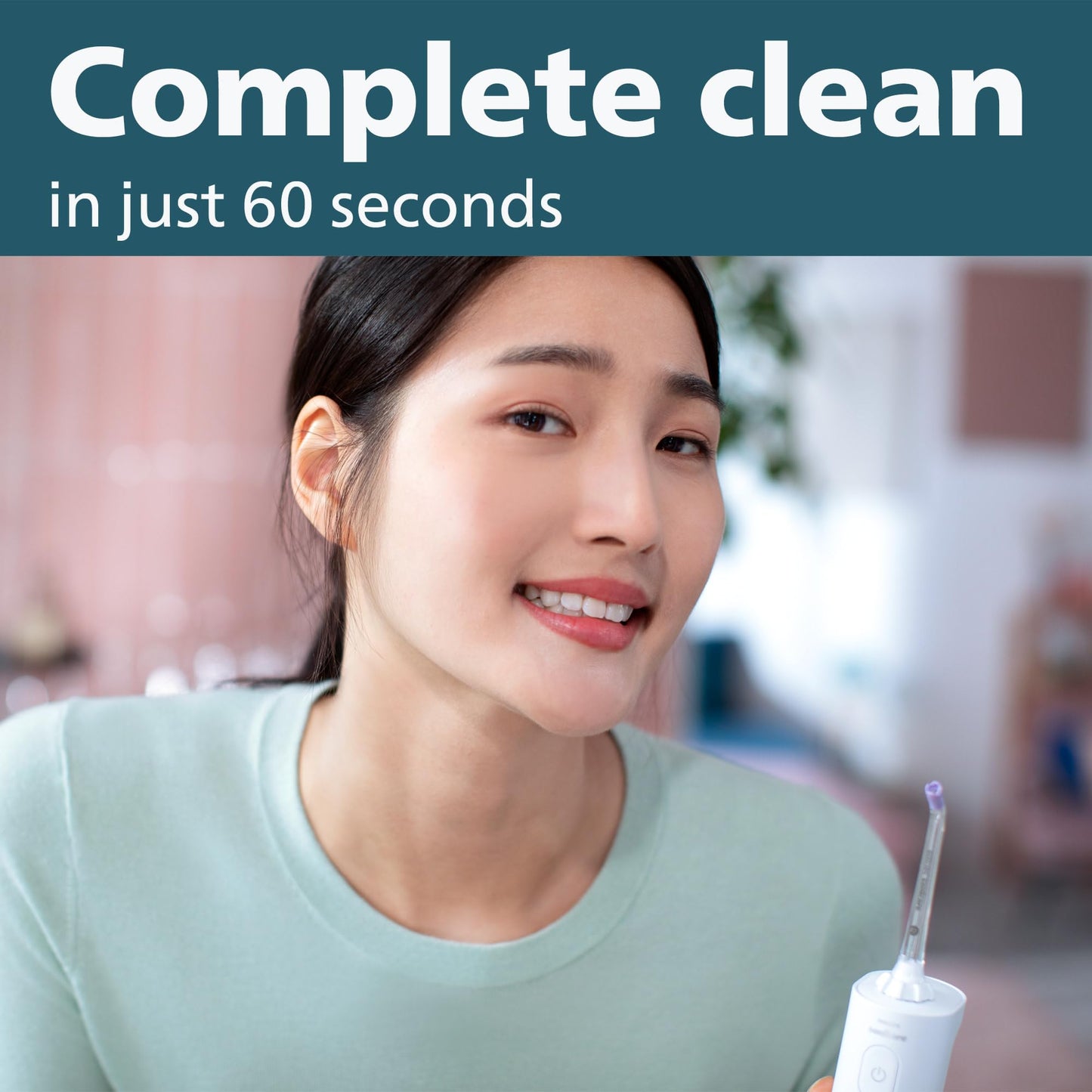 Philips Sonicare Power Flosser 3000 Cordless, Oral Irrigator Quad Stream technology and whisper quiet, Black, HX3826/23 🍁 All In One Marketplace Canada