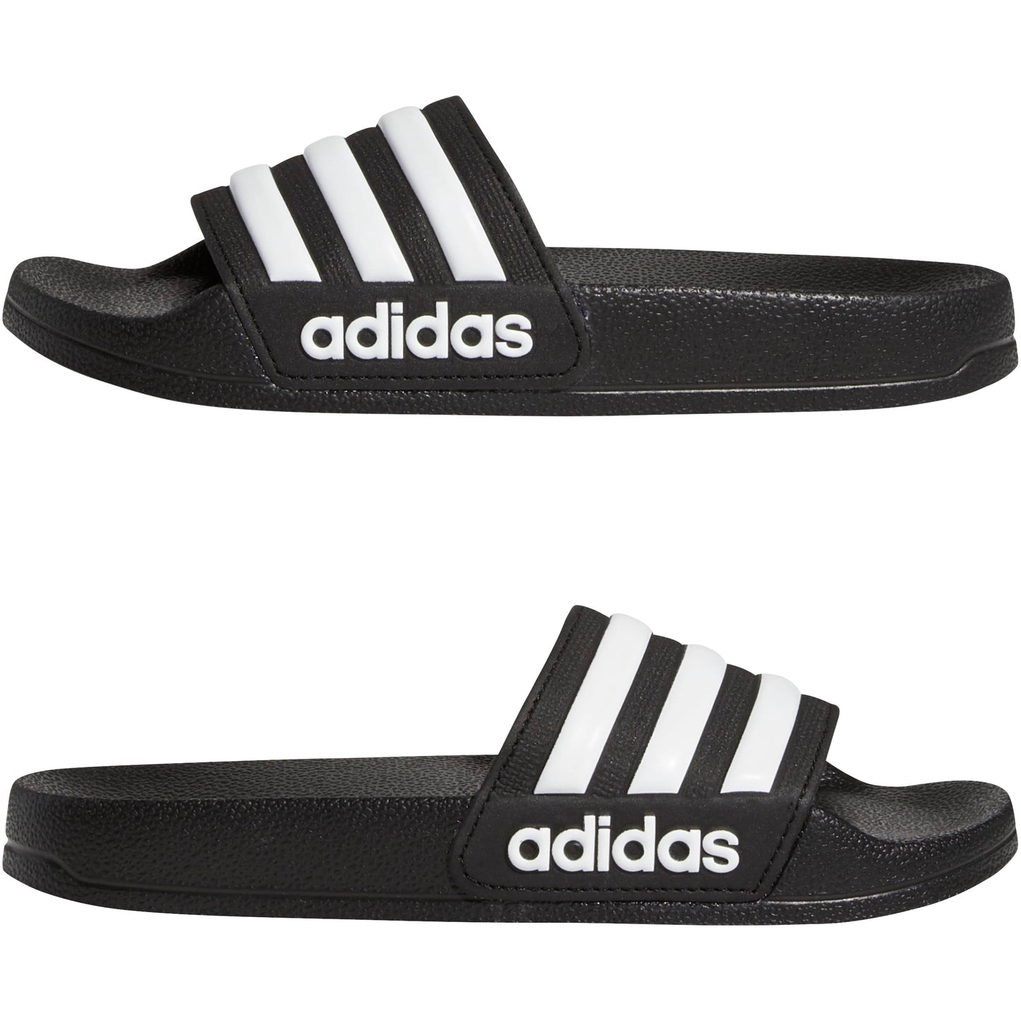 adidas Unisex Kids Adilette Shower, Core Black/White/Core Black, 6/Big Kid 🍁 All In One Marketplace Canada