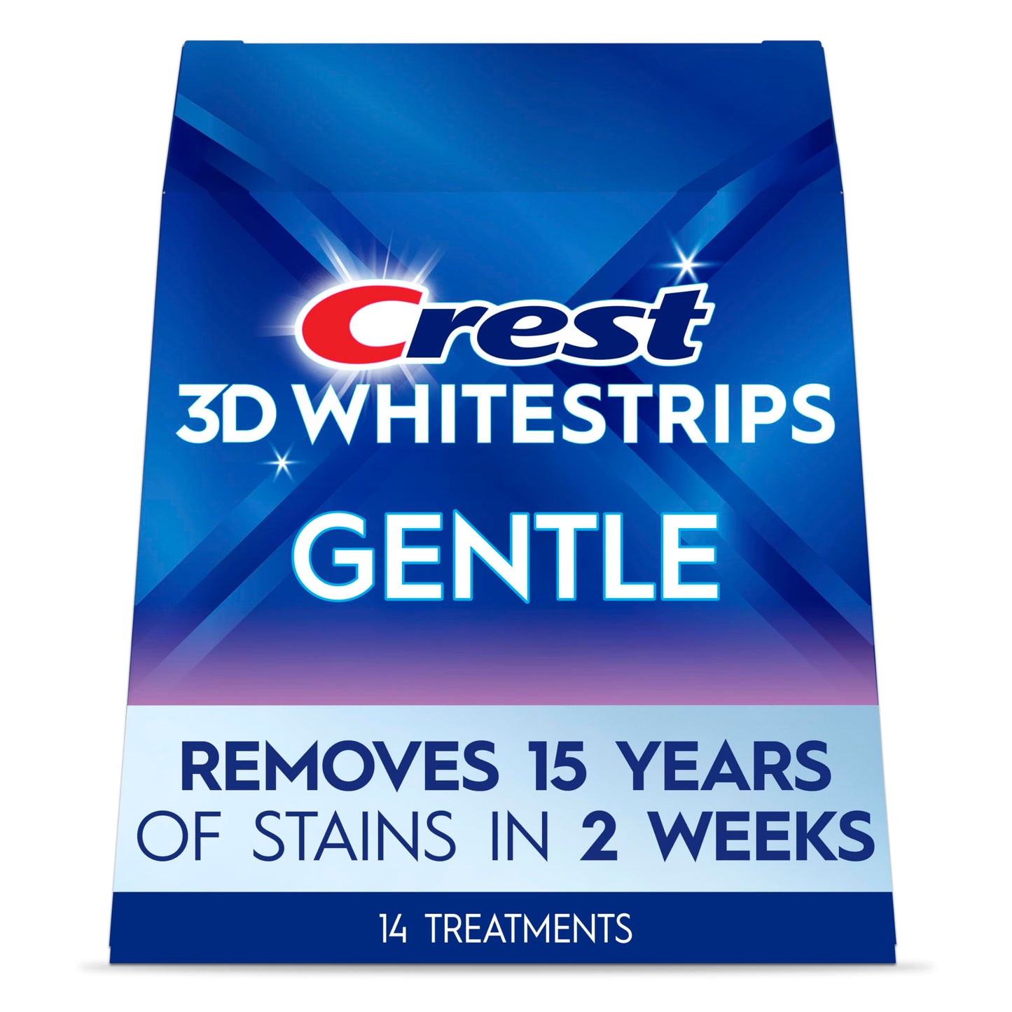 Crest 3D Whitestrips Gentle At-home Teeth Whitening Kit, 14 Treatments, Gently Removes 15 Years of Stains 🍁 All In One Marketplace Canada