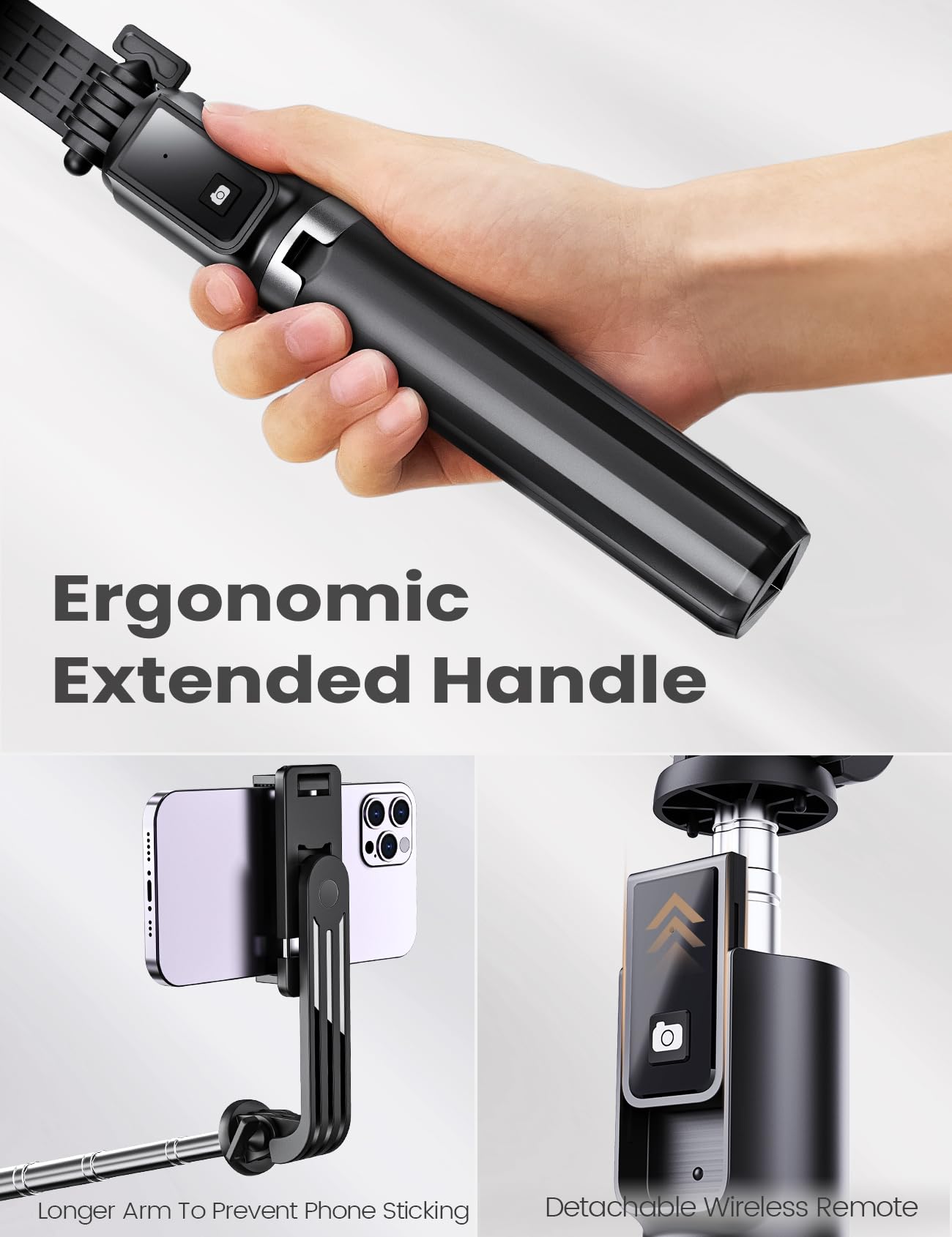 ANXRE Extendable Selfie Stick with Wireless Remote 🍁 All In One Marketplace Canada