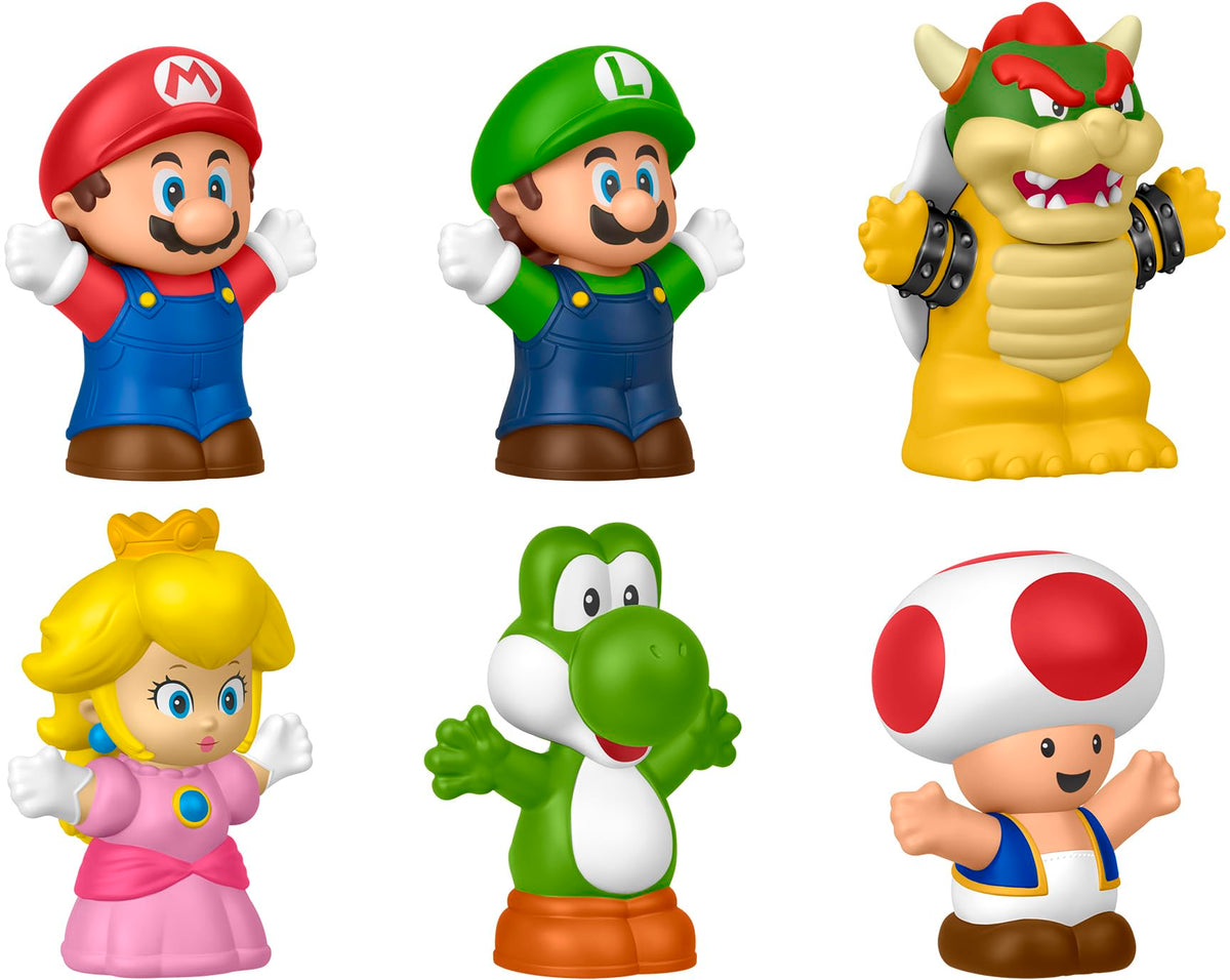 Fisher-Price Little People My Mario 6-Piece Character Figure Set 🍁 All In One Marketplace Canada