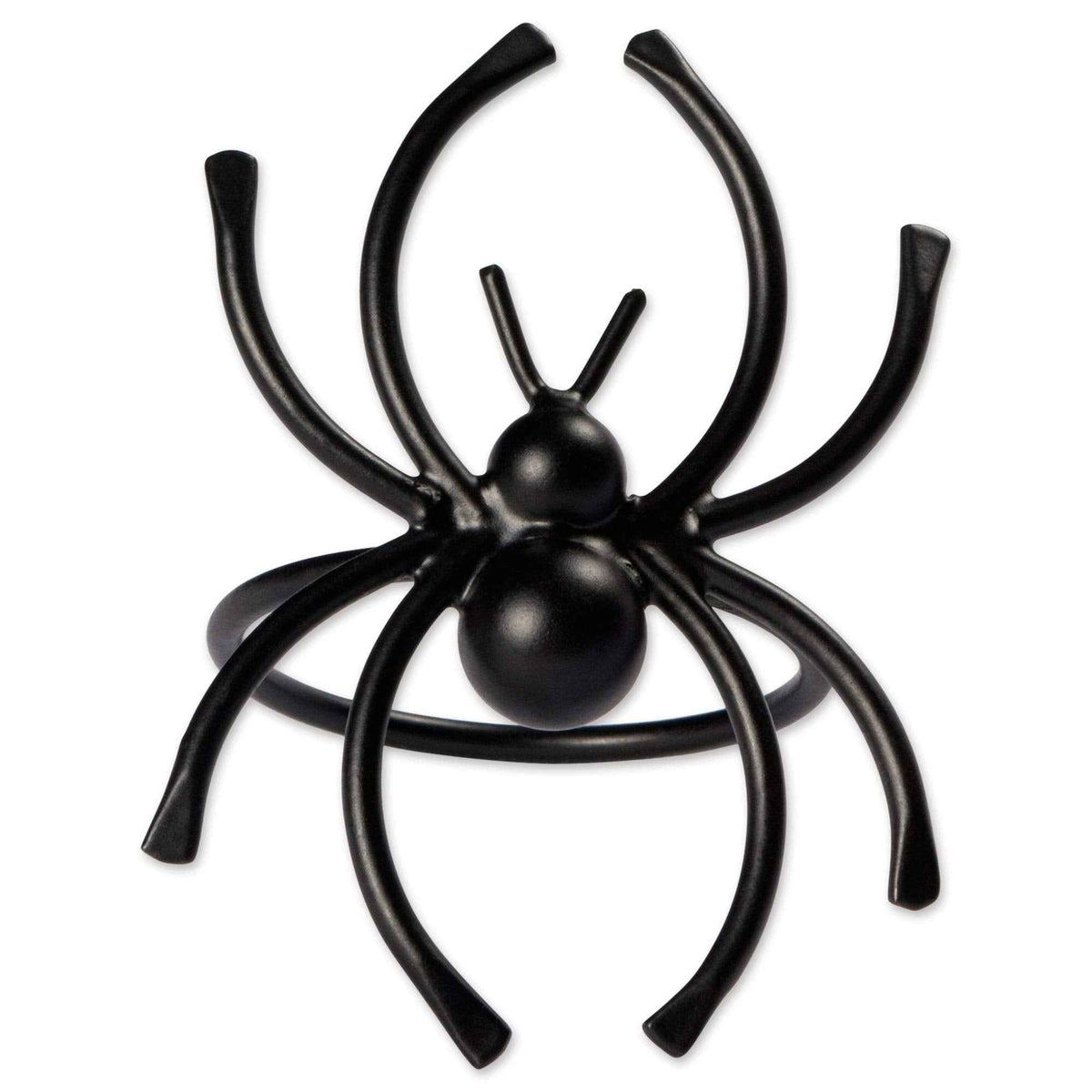 DII Napkin Rings for Halloween, Parties, Everyday, Set of 6, Spider