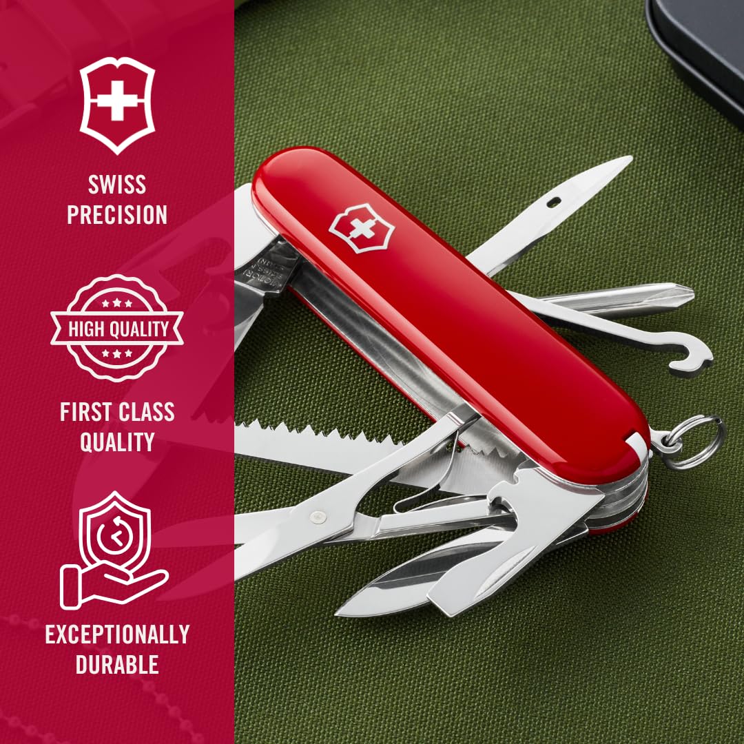 Victorinox Fieldmaster 15 Function Swiss Army Pocket Knife, Red 🍁 All In One Marketplace Canada
