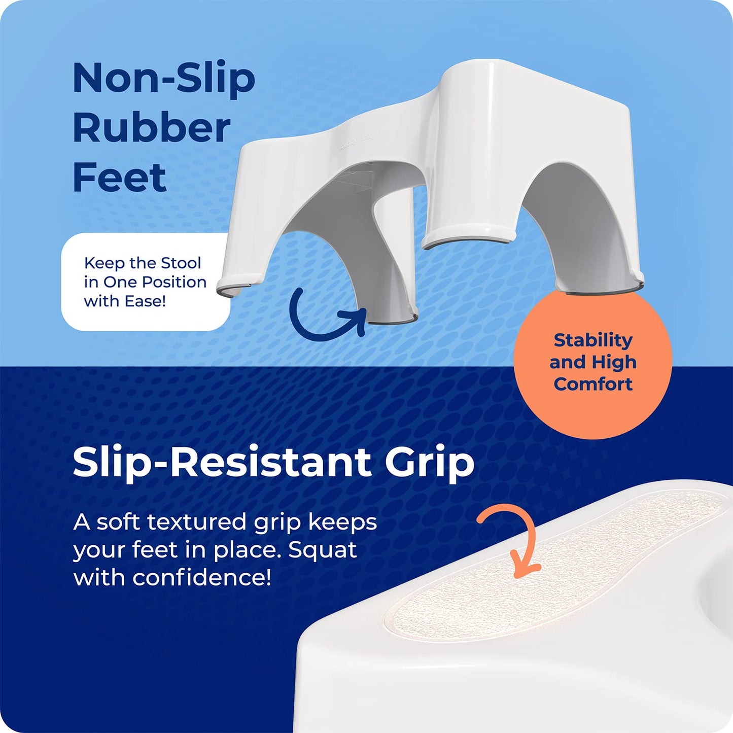 Squatty Potty The Original Bathroom Toilet Stool, White, 9" 🍁 All In One Marketplace Canada