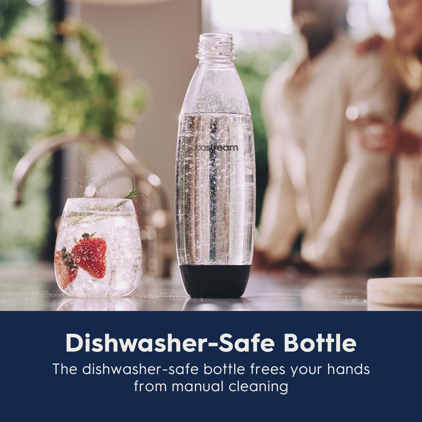 SodaStream Terra Sparkling Water Maker (Blue) with CO2 Cylinder, 1L Dishwasher Safe Bottle & Bubly Drink 🍁 All In One Marketplace Canada
