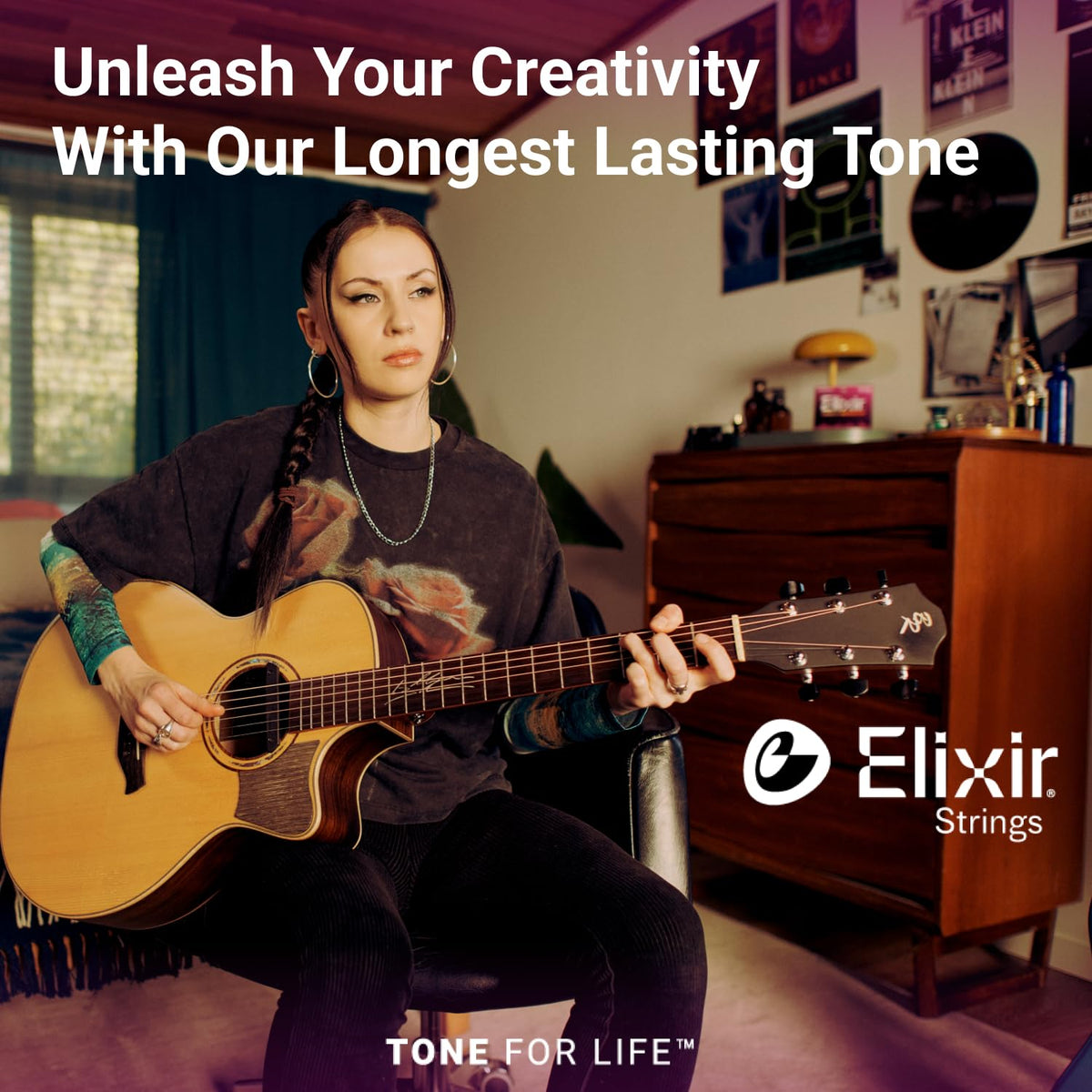 Elixir 80/20 Bronze Acoustic Guitar Strings with Polyweb Coating - Light 12-53 🍁 All In One Marketplace Canada