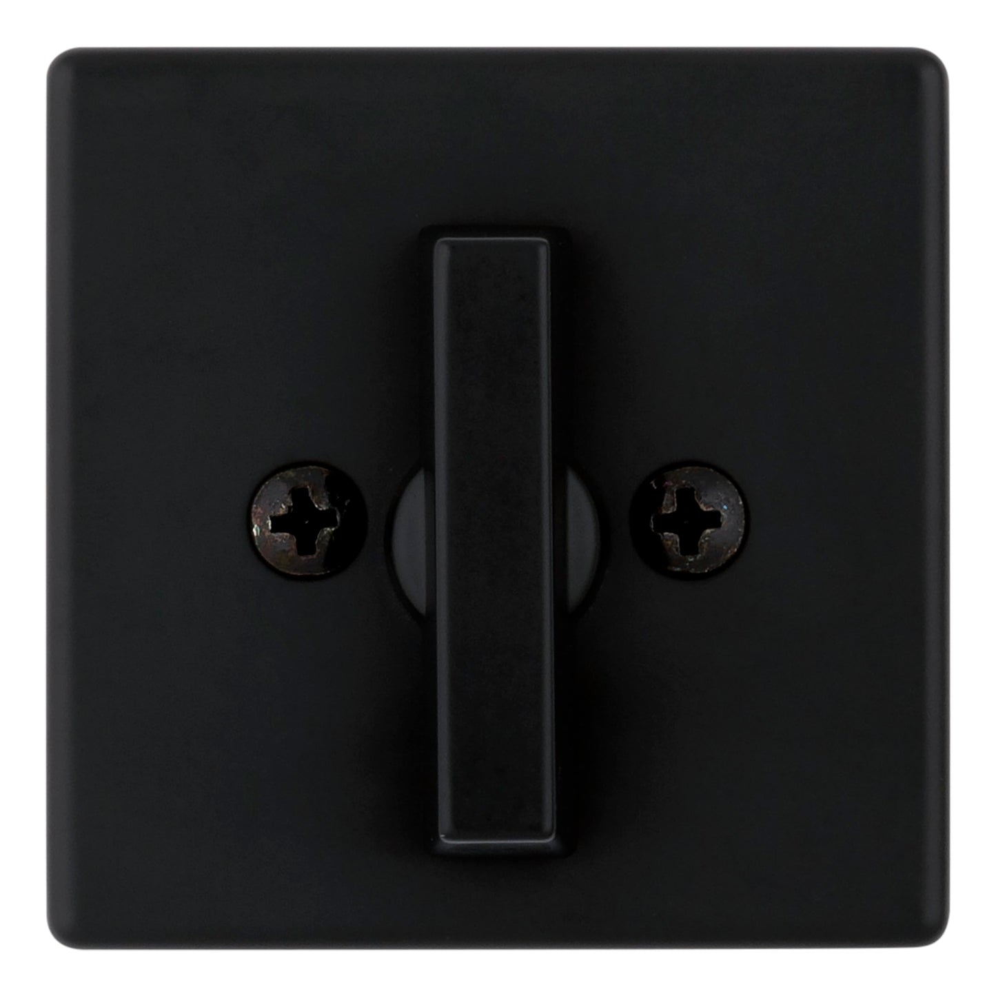 Weiser Elements Matte Black Square Deadbolt Lock, ANSI/BHMA Grade 3 Certified Front Door Lock, Kick Proof, Bump Proof & Anti-theft Exterior Door Lock with Key, Traditional Door Locks for Entry Door 🍁 All In One Marketplace Canada
