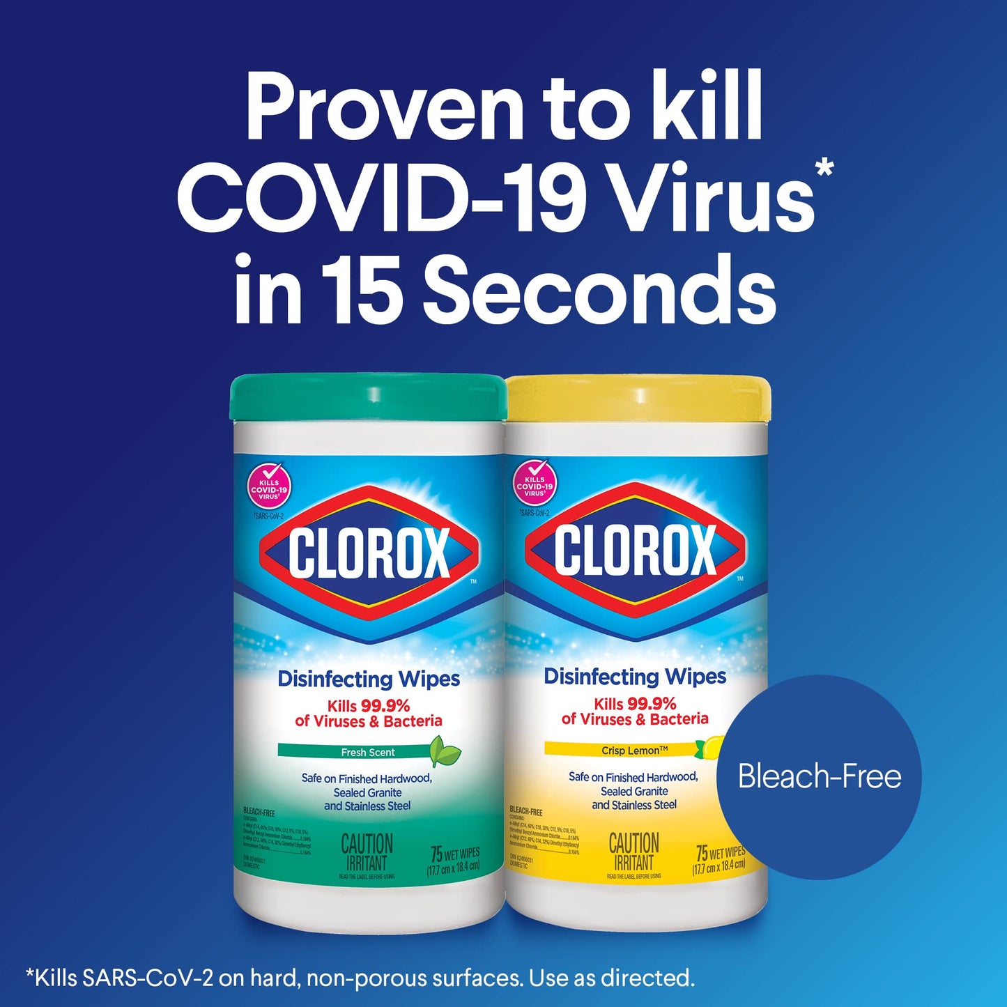 Clorox Disinfecting Wipes, Crisp Lemon, Kills 99.99% of Viruses & Bacteria, Multi-Pack of 12 - (12 x 35) 420 Wipes 🍁 All In One Marketplace Canada