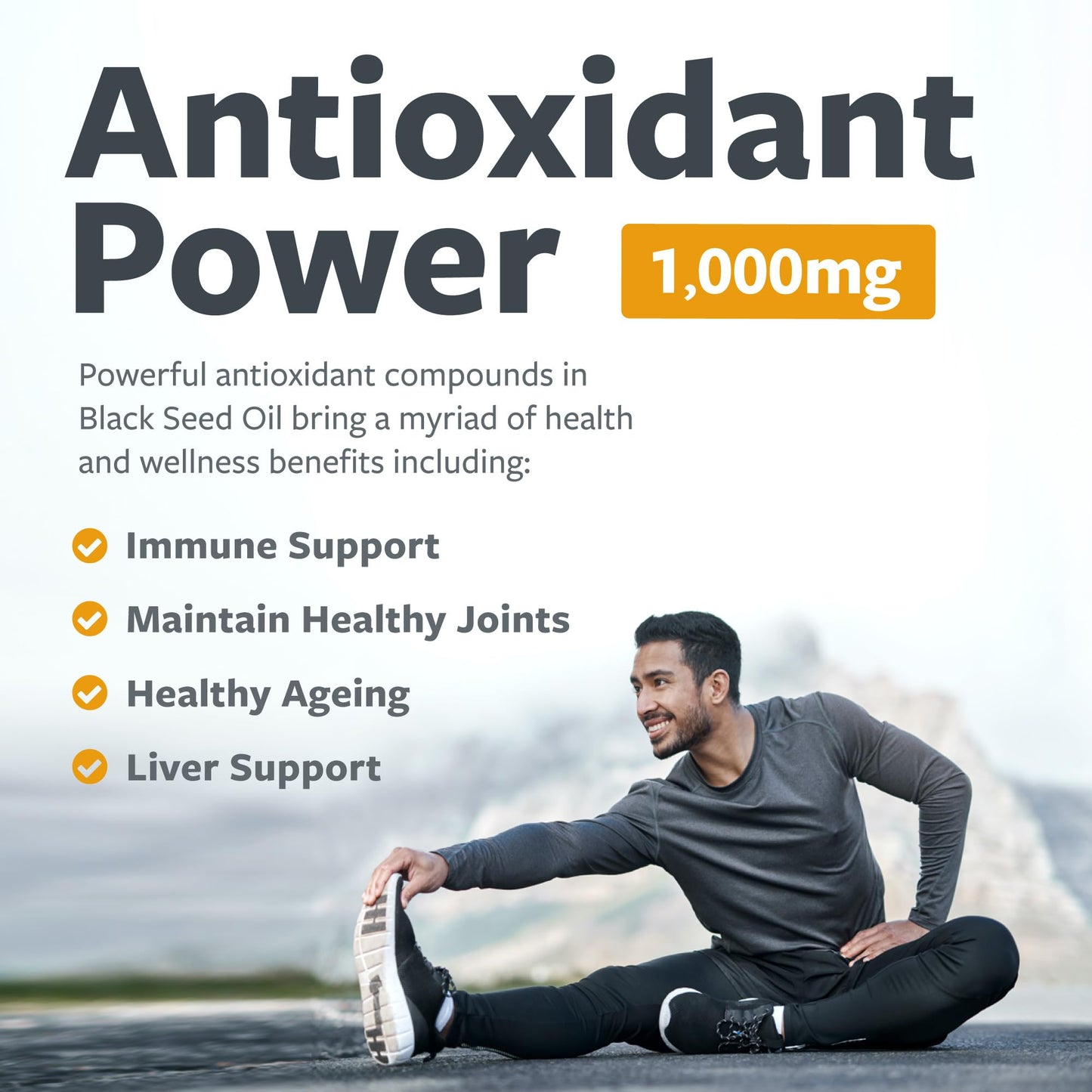 Black Seed Oil Capsules | Cold Pressed | Antioxidant, Blood Sugar & Liver Support | Pure Black Cumin Seed Oil | High in Omega 3 6 9 | Non-GMO & Vegan Black Cumin Oil | 120 Nigella Sativa Softgels 🍁 All In One Marketplace Canada