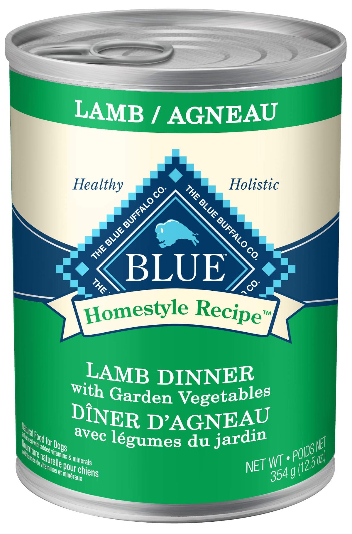 Blue Homestyle Recipe Lamb Dinner Natural Wet Dog Food 354g Can (Pack of 12) 🍁 All In One Marketplace Canada