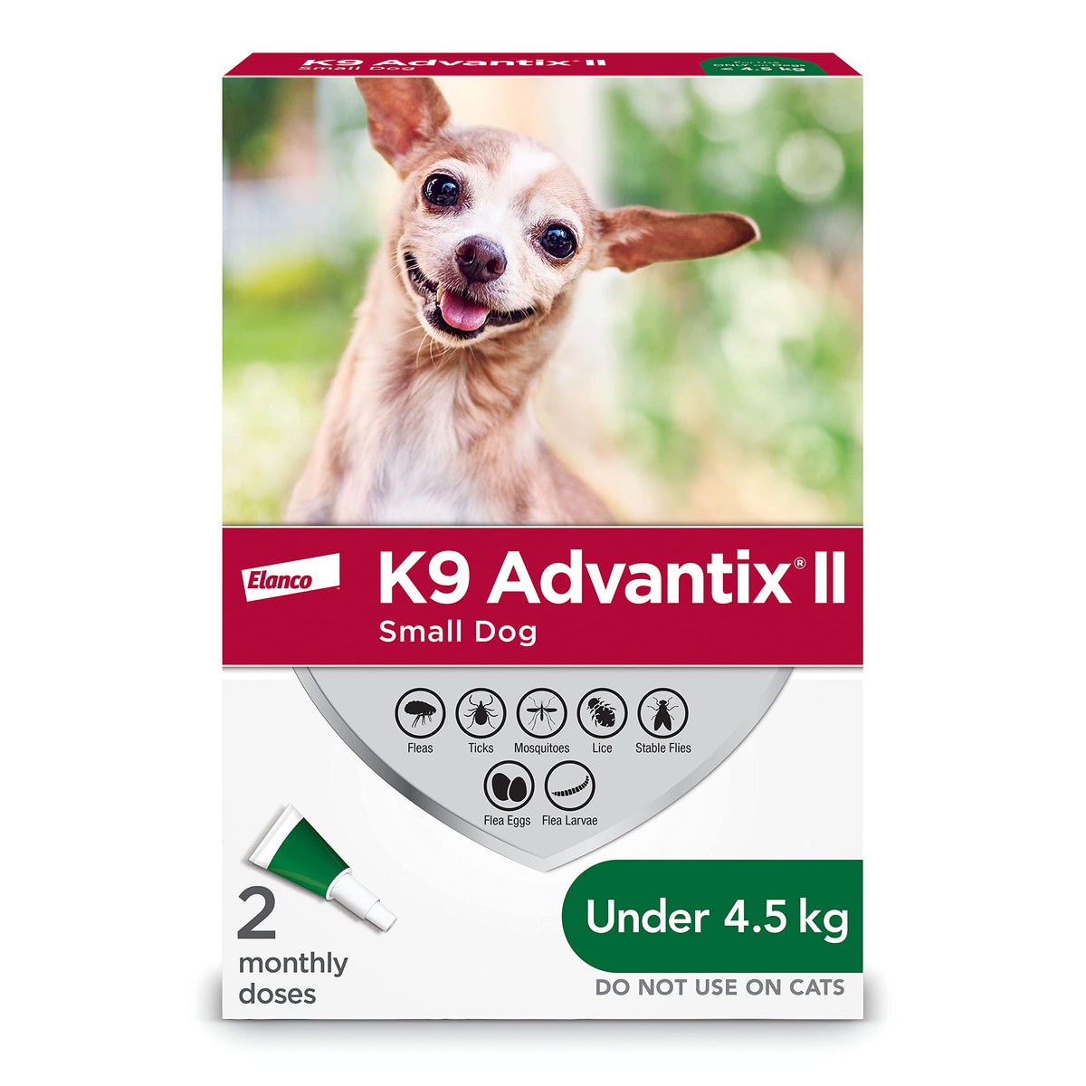 K9 Advantix II Flea & Tick Prevention – Small Dog - Vet Recommended - 2-Pk 🍁 All In One Marketplace Canada