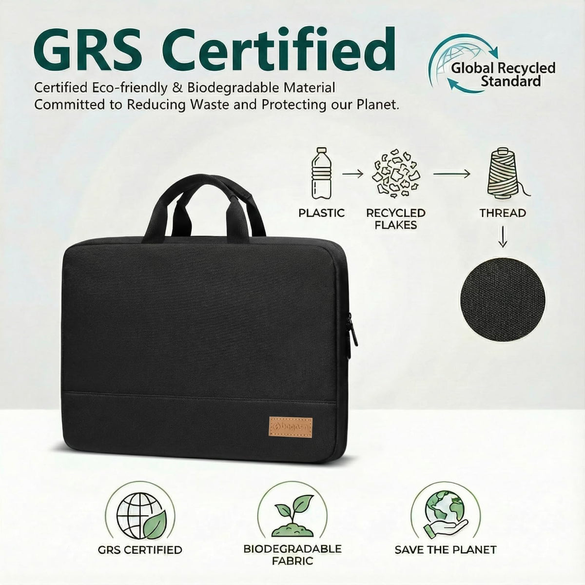 bagasin Laptop Sleeve Case, 15 15.6 16 inch TSA Laptop Sleeve Water Resistant with 4-Layer Protection, Computer Carrying Bag Compatible with MacBook, HP, Dell, Lenovo, Asus Notebook 🍁 All In One Marketplace Canada