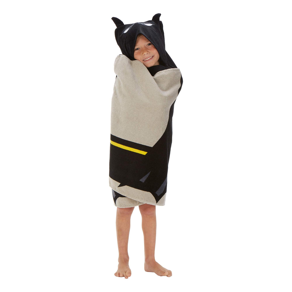 Batman Kids Bath/Pool/Beach Super Soft Cotton Terry Hooded Towel Wrap, 24" x 50", (Officially Licensed Product) By Franco 🍁 All In One Marketplace Canada