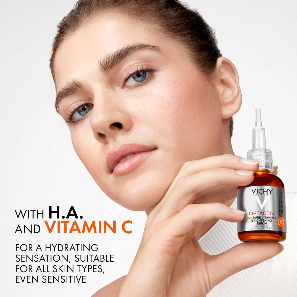 Vichy Vitamin C Serum for Face with Hyaluronic Acid & Glycerin. LiftActiv 16% Pure Vitamin C Serum for Brighter, Firmer & More Even-Toned Skin. Recognized by the Canadian Dermatology Association, 20ML 🍁 All In One Marketplace Canada