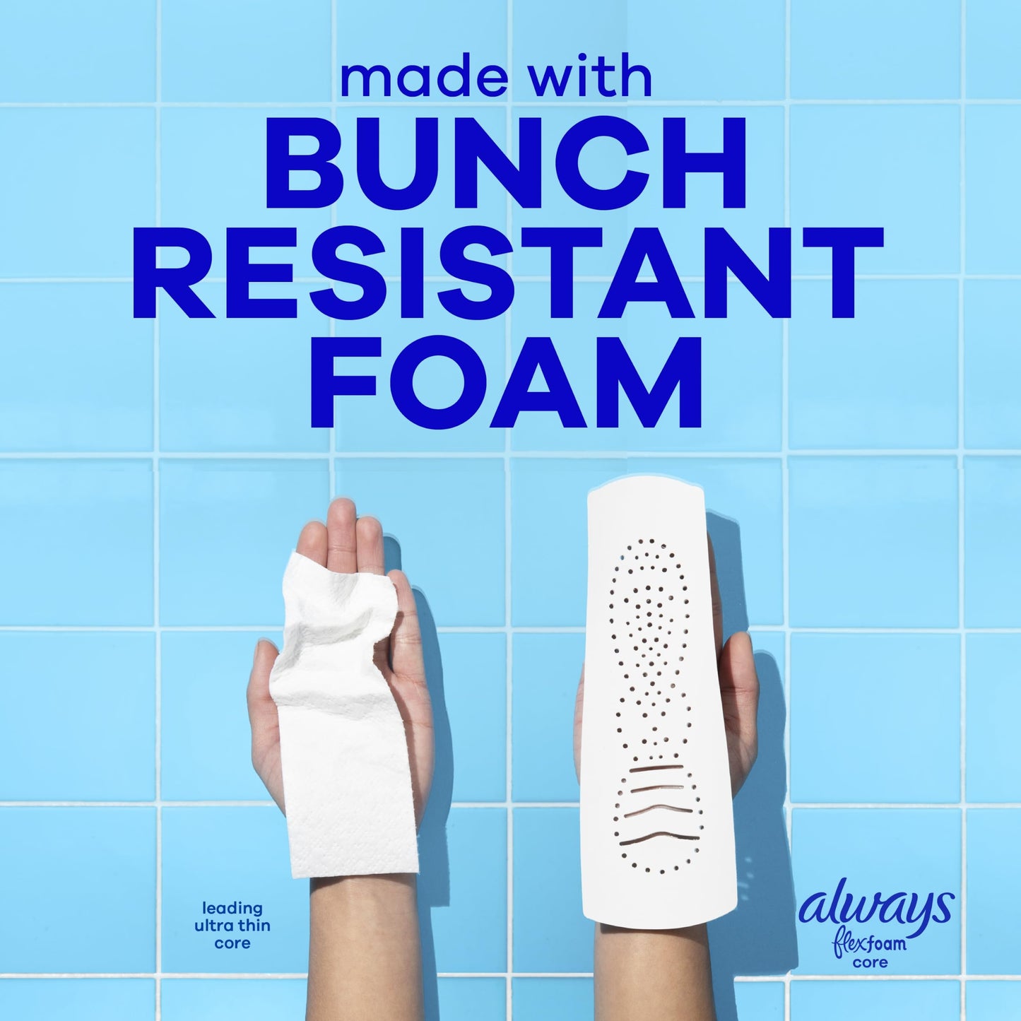 Always Infinity FlexFoam Pads for Women, Size 1, Regular Pad with Wings, Unscented, 108 Count 🍁 All In One Marketplace Canada