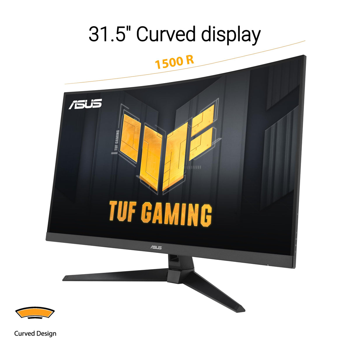 ASUS TUF Gaming 31.5” 1440P Curved HDR Gaming Monitor (VG32WQ3B) – QHD (2560 x 1440), 180Hz, 0.5ms, 1500R, Extreme Low Motion Blur, FreeSync, 90% DCI-P3, Shadow Boost, DisplayWidget, 3 yr Warranty 🍁 All In One Marketplace Canada