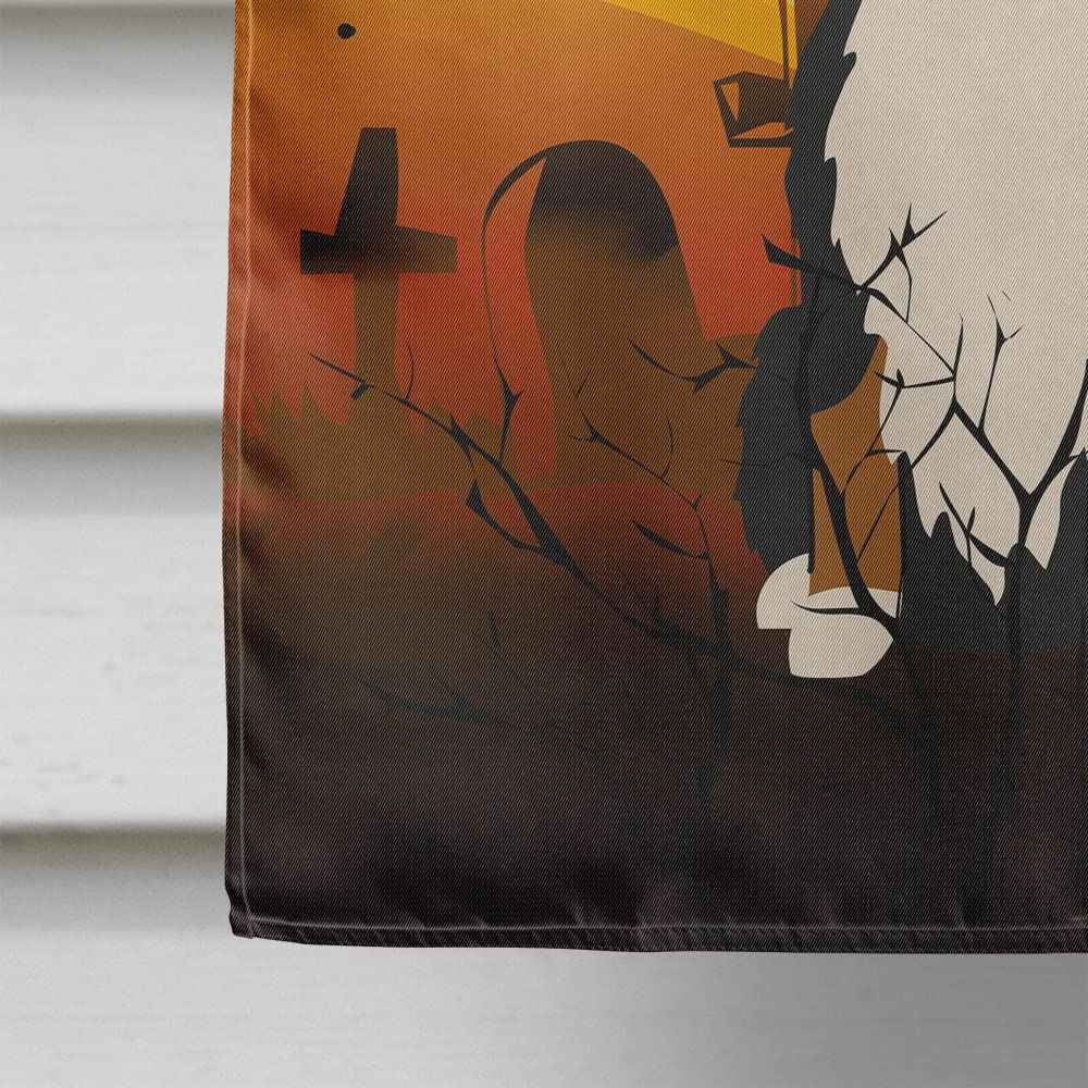 Caroline's Treasures BB4302CHF Halloween Bernese Mountain Dog Flag Canvas House Size, Large, Multicolor