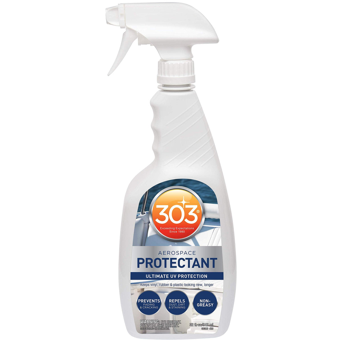 303 Marine Aerospace Protectant - Provides Superior UV Protection, Repels Dust, Dirt, and Staining, Dries to A Smooth, Matte Finish, Restores and Maintains A Like-New Appearance, 32oz (30306) 946 ml (Pack of 1) 🍁 All In One Marketplace Canada