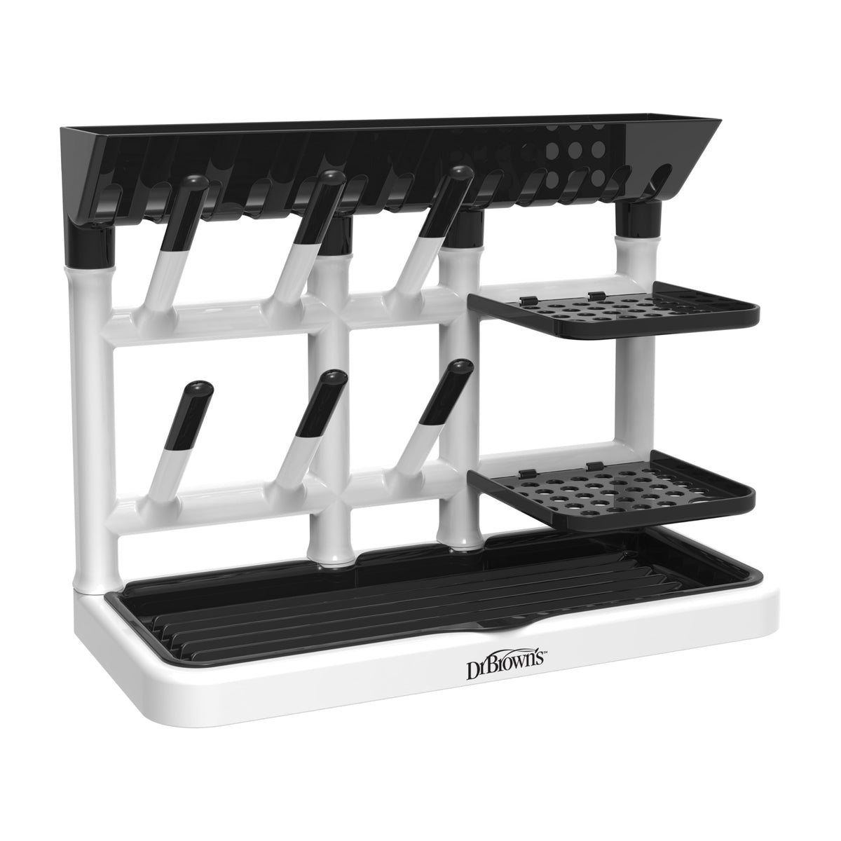 Dr. Brown’s™ Drying Tower, Stand-Up Drying Rack, Countertop Baby Bottle Drying with Organized Storage for Baby Essentials, Space Saving Vertical Rack 🍁 All In One Marketplace Canada