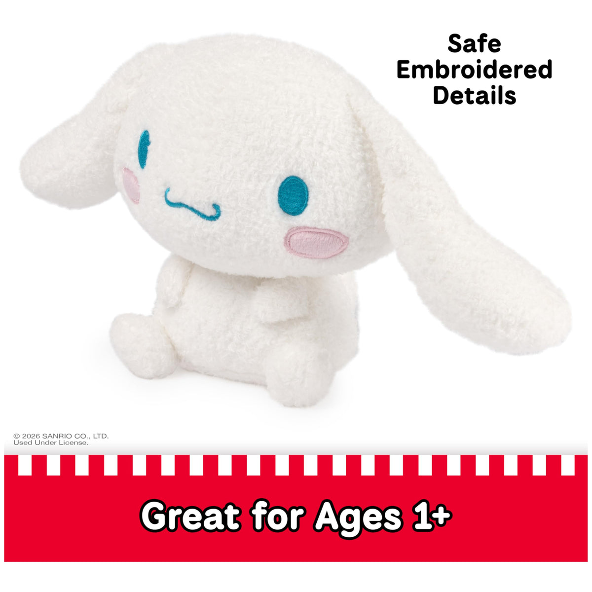 GUND Sanrio Cinnamoroll 6-Inch Plush Toy for Ages 1+ 🍁 All In One Marketplace Canada