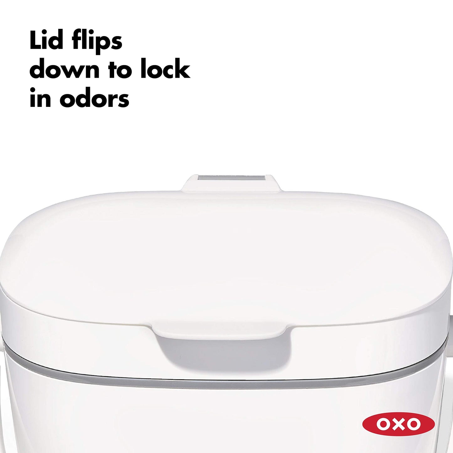 NEW OXO Good Grips Easy-Clean Compost Bin, White, 1.75 GAL/6.62 L 🍁 All In One Marketplace Canada