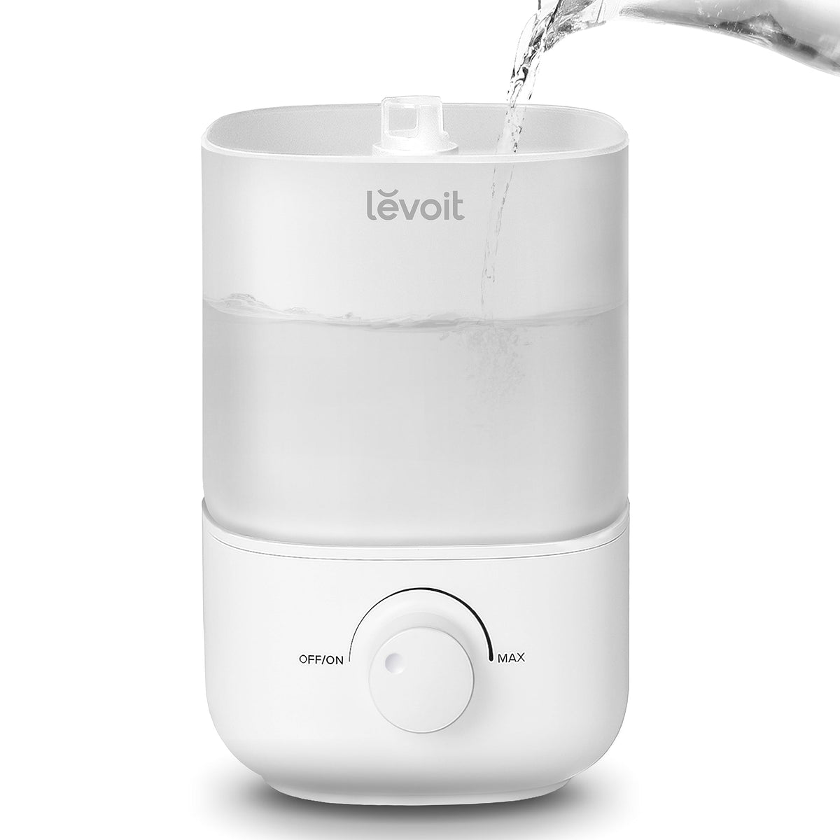 Levoit Humidifiers for Bedroom, Top Fill Cool Mist Air Humidifier for Baby Nursery, Plants, Ultrasonic, Auto Shut-off, BPA Free, Quiet, Knob Control, 360° Nozzle 🍁 All In One Marketplace Canada