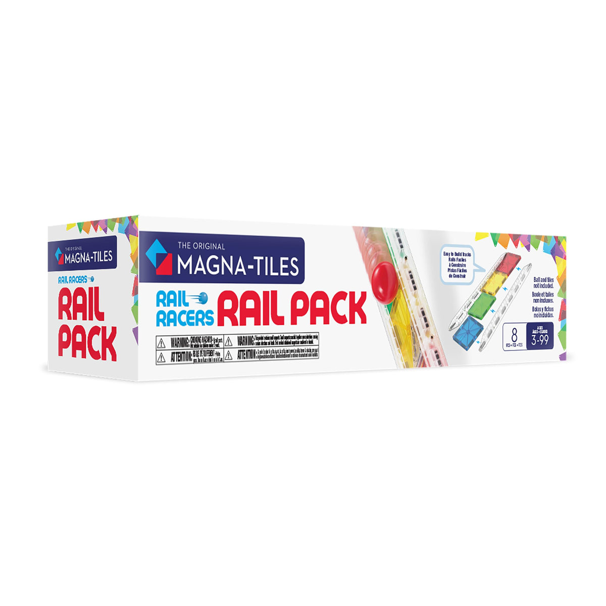 MAGNA-TILES Rail Racers Rail Pack Magnetic Construction Set, The Original Magnetic Building Brand 🍁 All In One Marketplace Canada