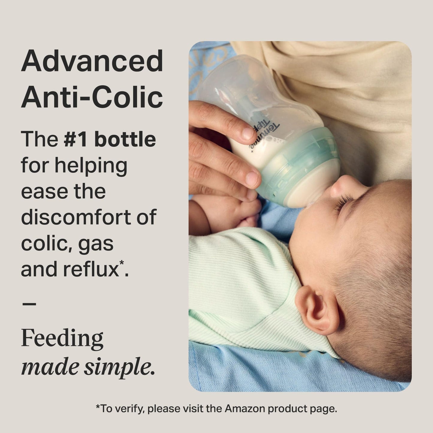 Tommee Tippee Advanced Anti-Colic Baby Bottle Set, Newborn 0m+ 🍁 All In One Marketplace Canada