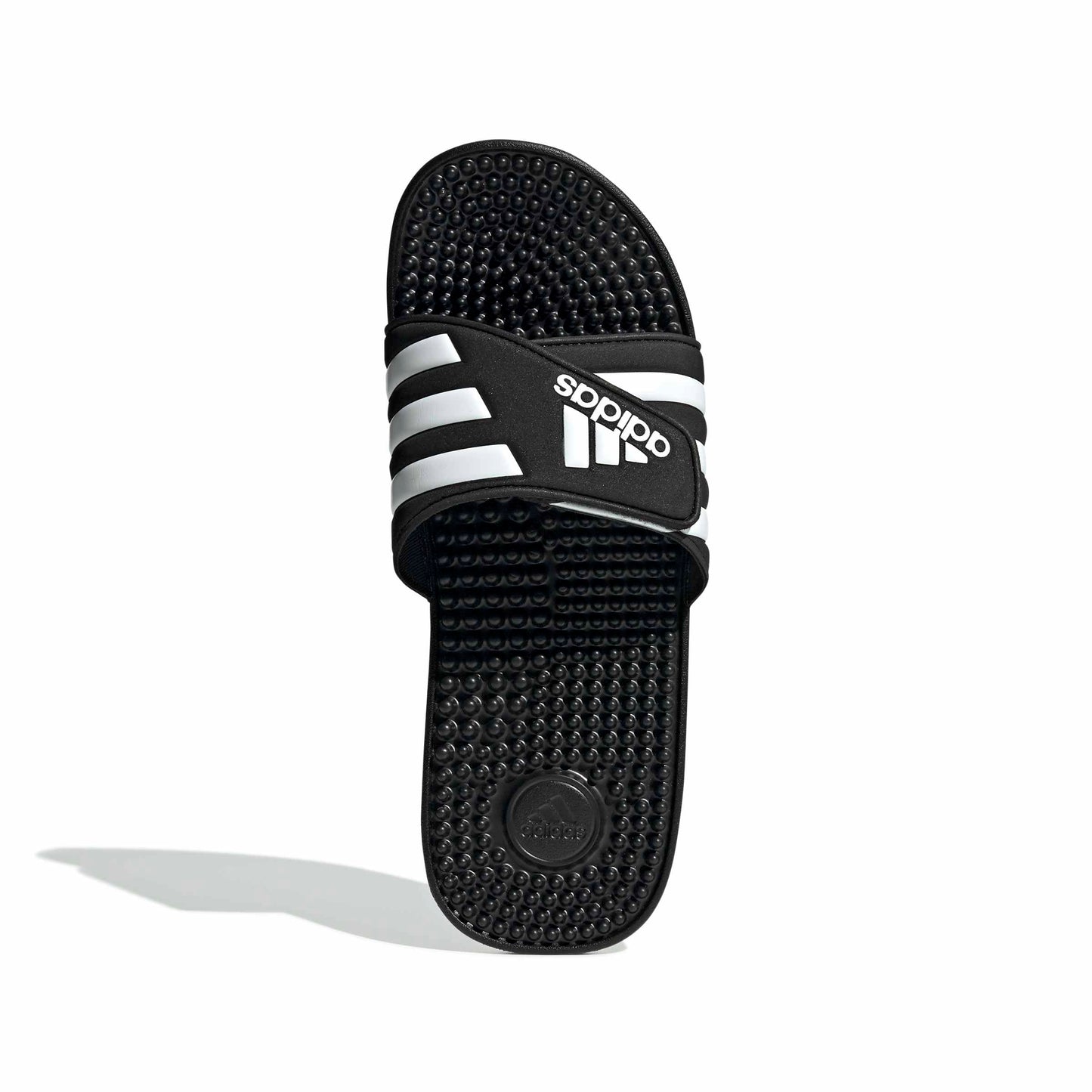 adidas Unisex-Adult Adissage, Black/White/Black, 8 🍁 All In One Marketplace Canada