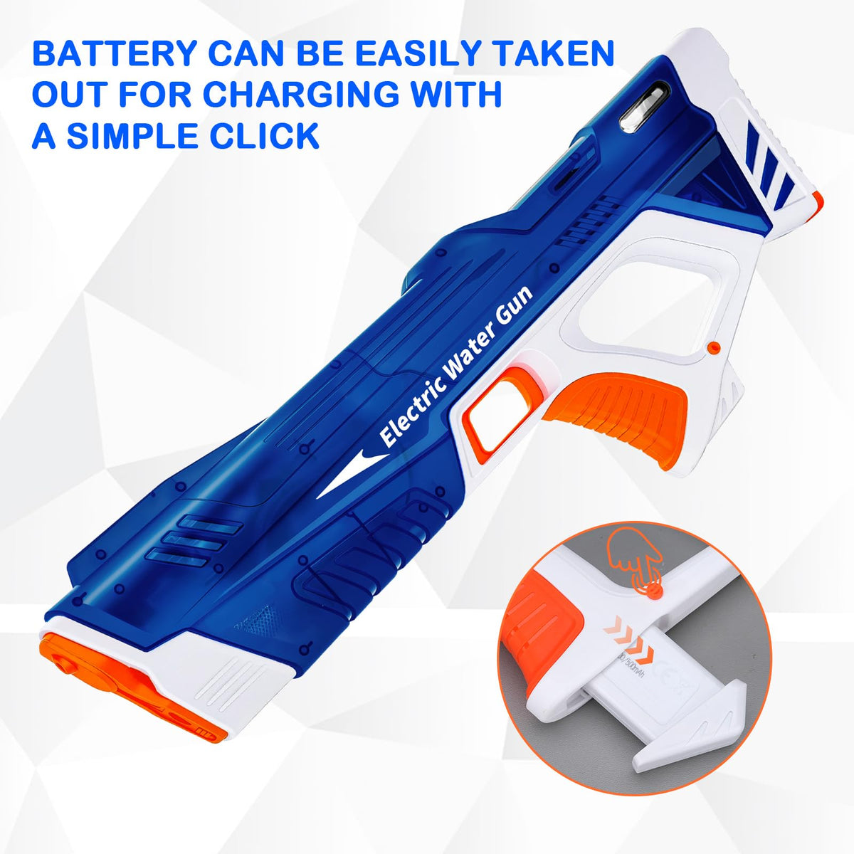 2Packs Electric Water Gun for Kids & Adults, Automatic Fill Up, Powerful Squirt Guns with 28-32 FT Long Range, Summer Outdoor Pool Beach Water Pistol/Blaster Toys 🍁 All In One Marketplace Canada