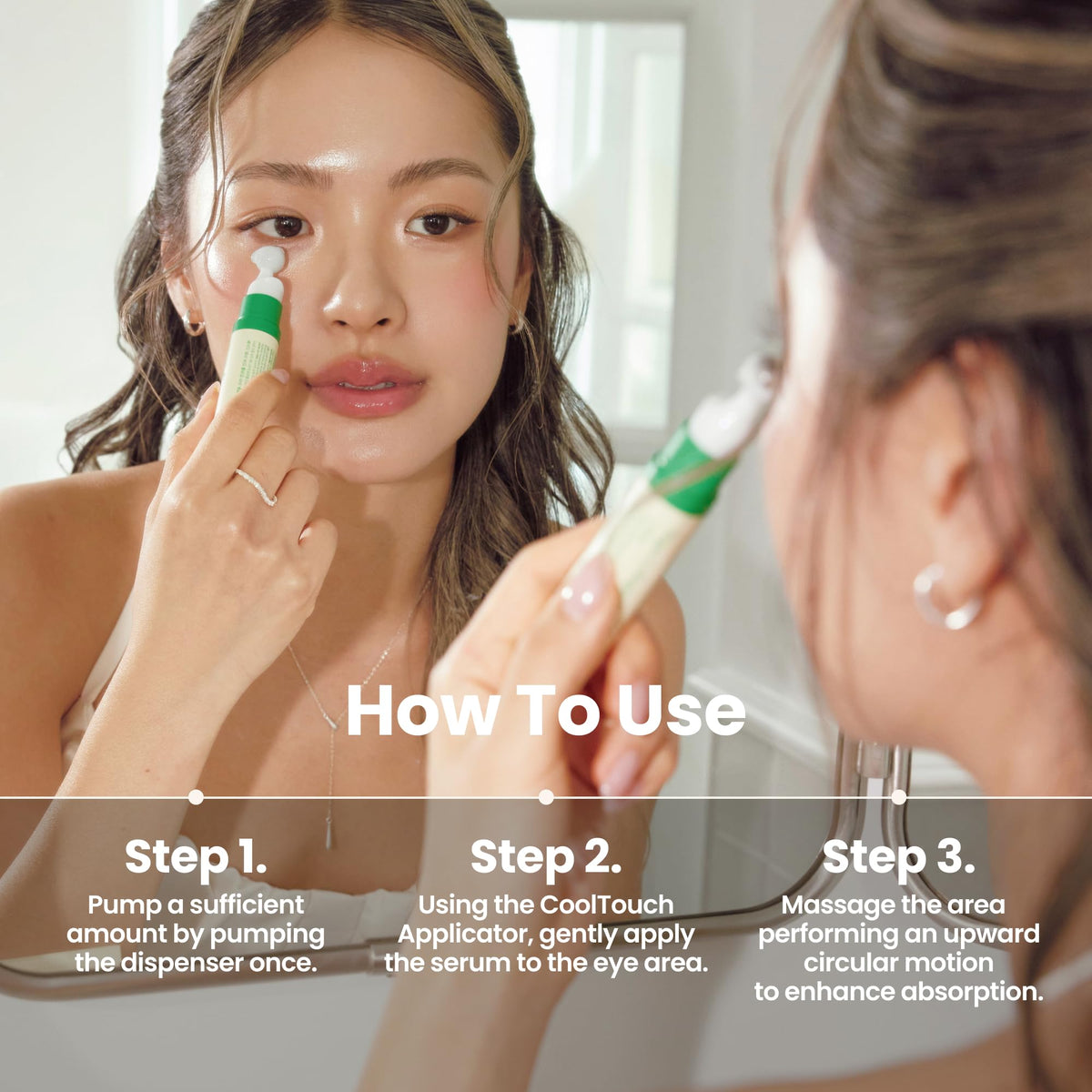 AXIS-Y Vegan Collagen Eye Serum with Triple Hyaluronic Acid & 5-Peptide Complex | Wrinkle Care, Fine Line Reduction, Brightening | Vegan & Cruelty-Free Korean Skin Care | 10ml 🍁 All In One Marketplace Canada