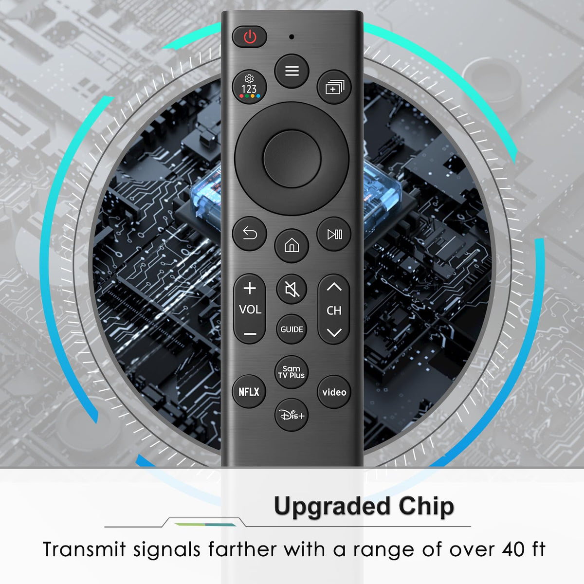 (Pack of 2) Universal Remote Control for Samsung TV Remotes Control Replacement Solar Series 8 LED LCD QLED Frame 4K 8K UHD HDTV Curved Monitor Smart 🍁 All In One Marketplace Canada