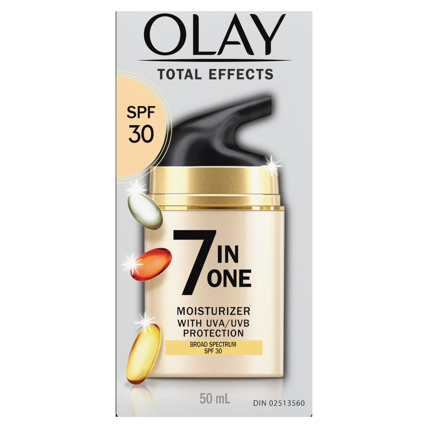 Olay Total Effects 7-In-One Anti-Aging Face Moisturizer with Vitamin B3, Niacinamide and Sunscreen SPF 30, 50ml 🍁 All In One Marketplace Canada