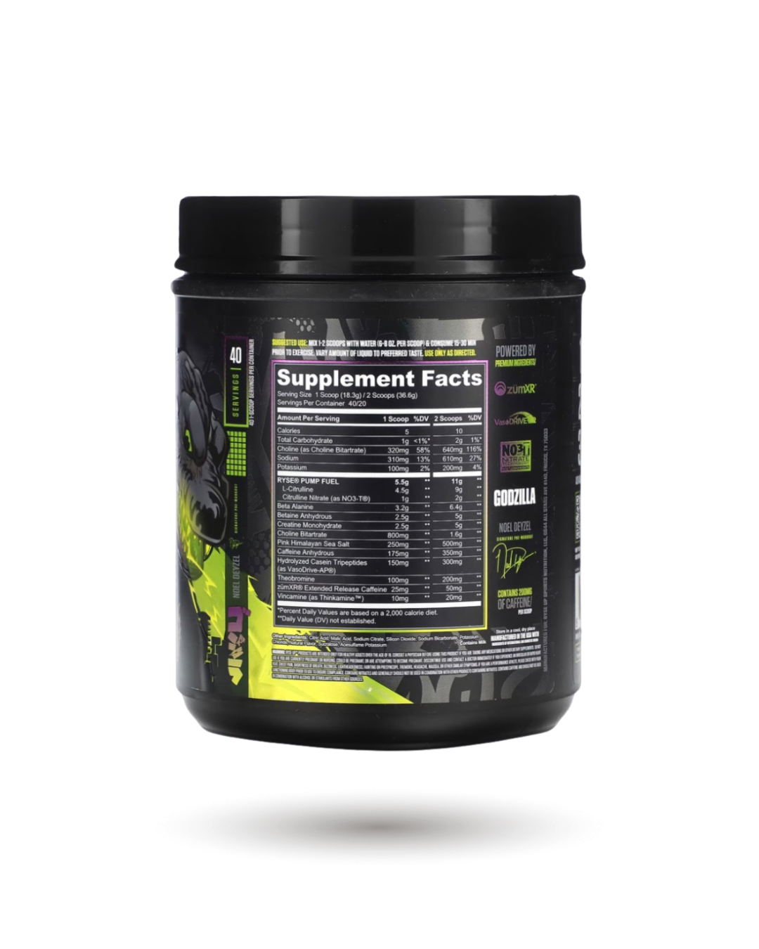 RYSE GODZILLA Pre-Workout