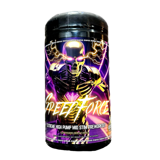 Project M MINDBENDER Speed Force Extreme High Pump Mid Stim Pre-Workout with Edible Gold
