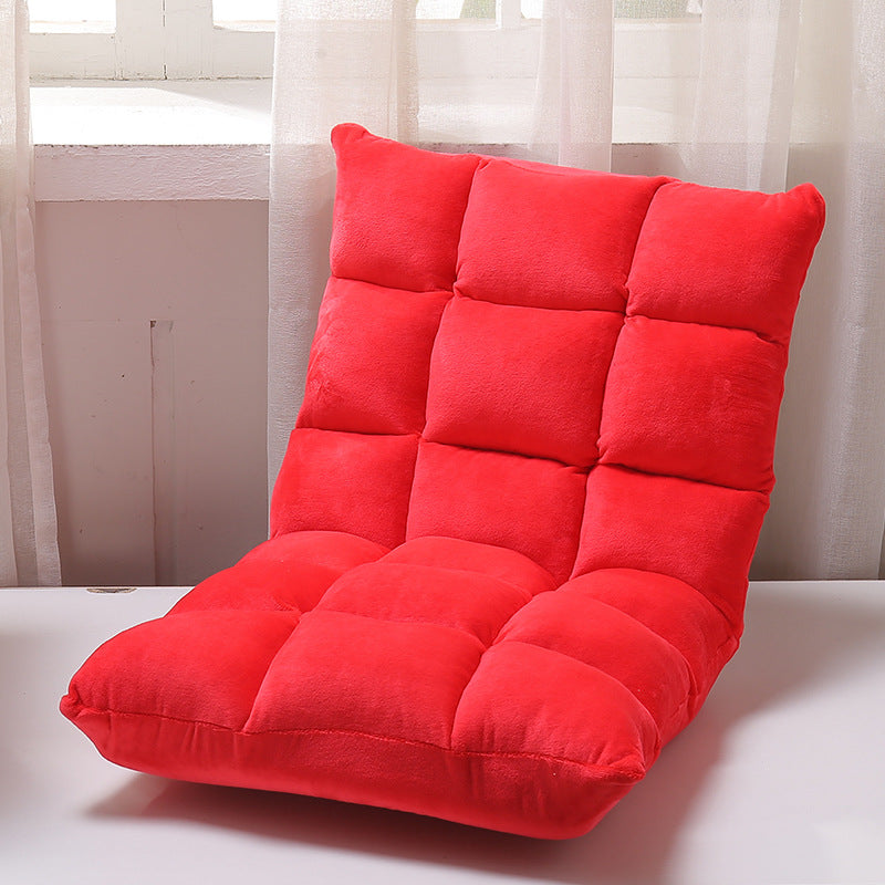Lazy Sofa Single Foldable Tatami Bed Backrest Recliner Bedroom Balcony Leisure Sofa Bed Removable And Washable